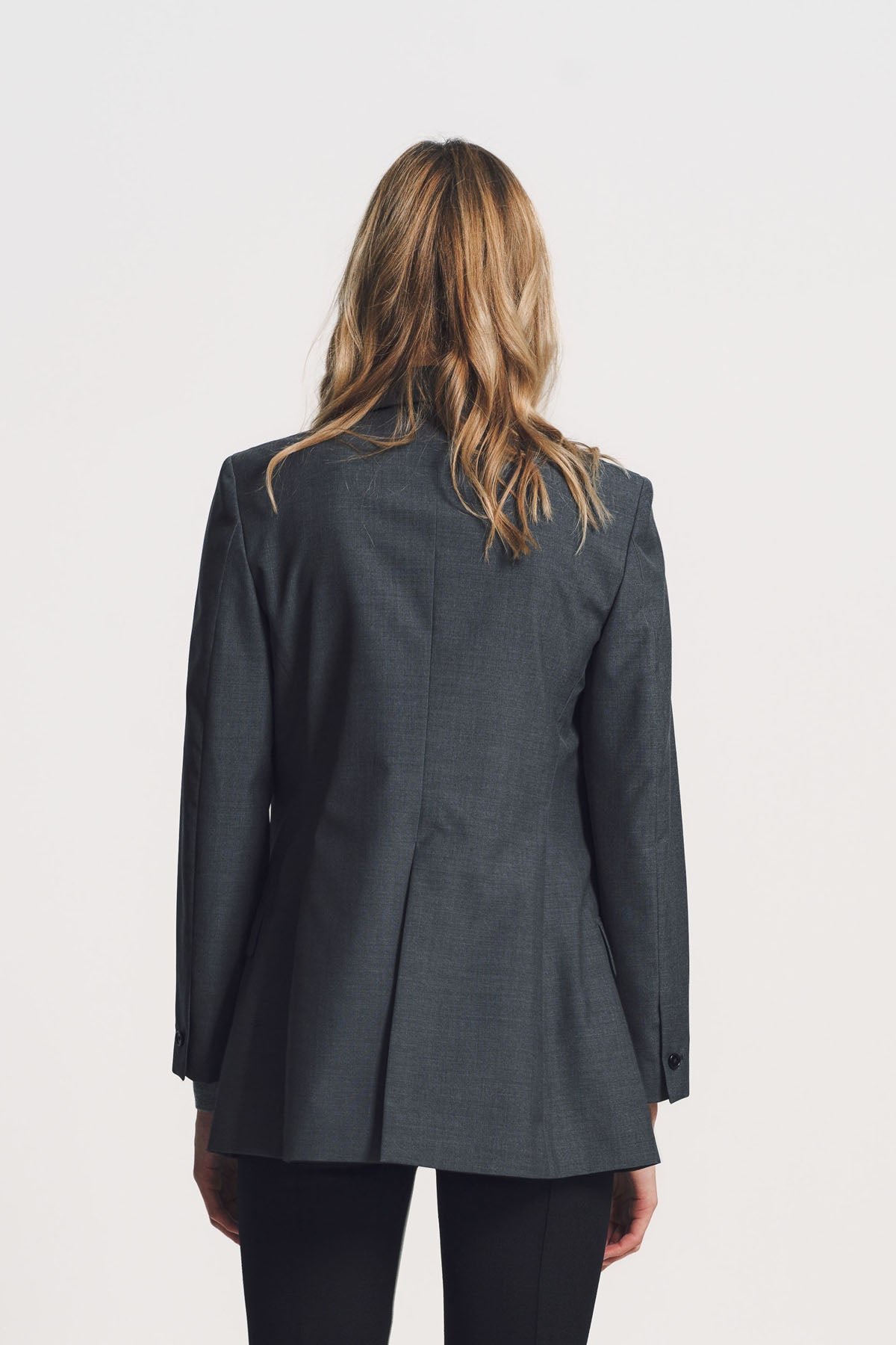 JIL SANDER | WOOL POPLIN TAILORED JACKET
