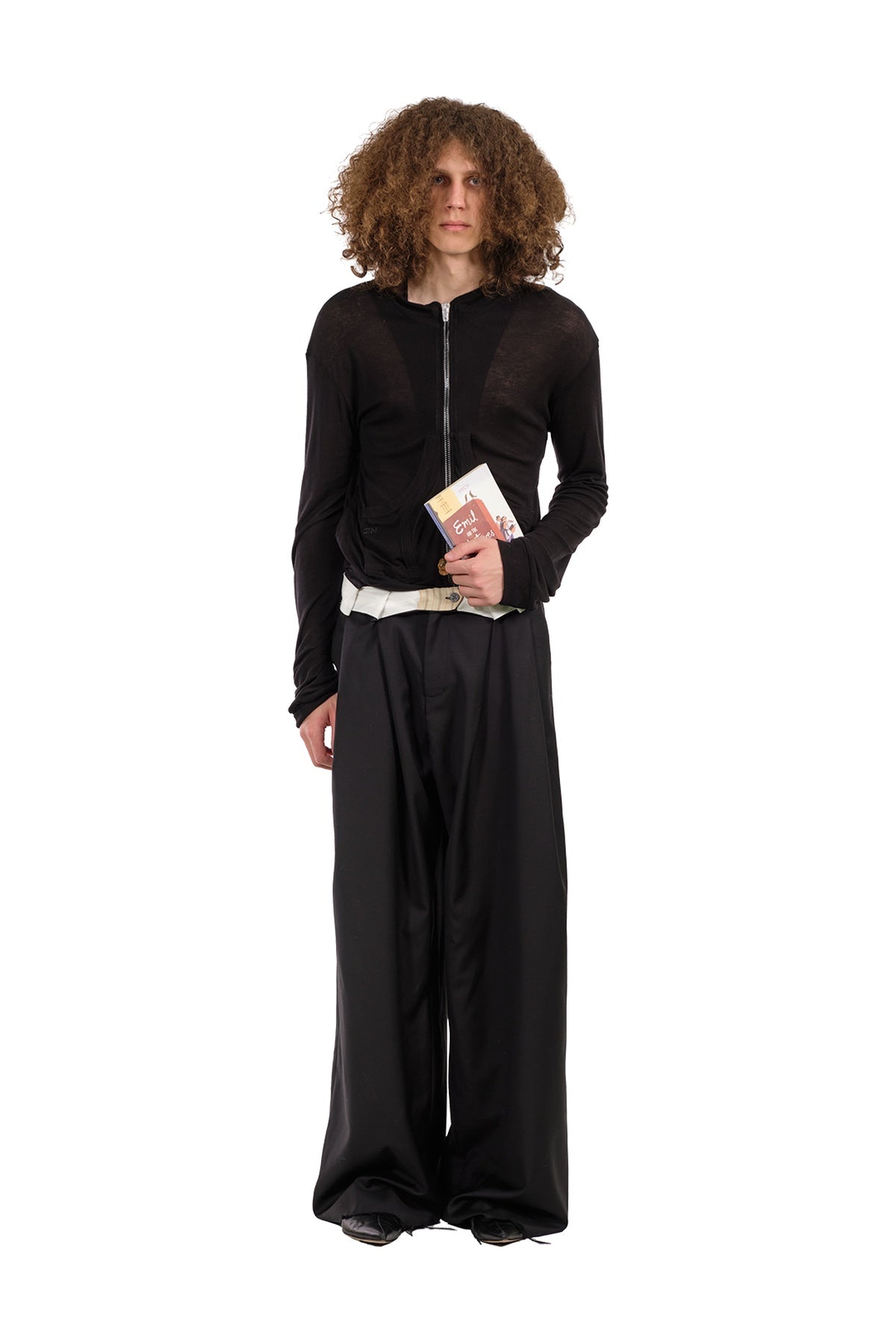 Natasha Zinko | Silicone Rolled Trousers