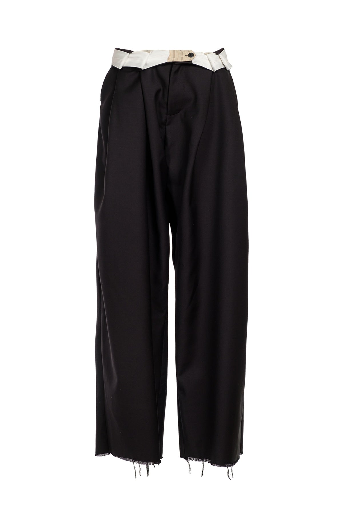 Natasha Zinko | Silicone Rolled Trousers
