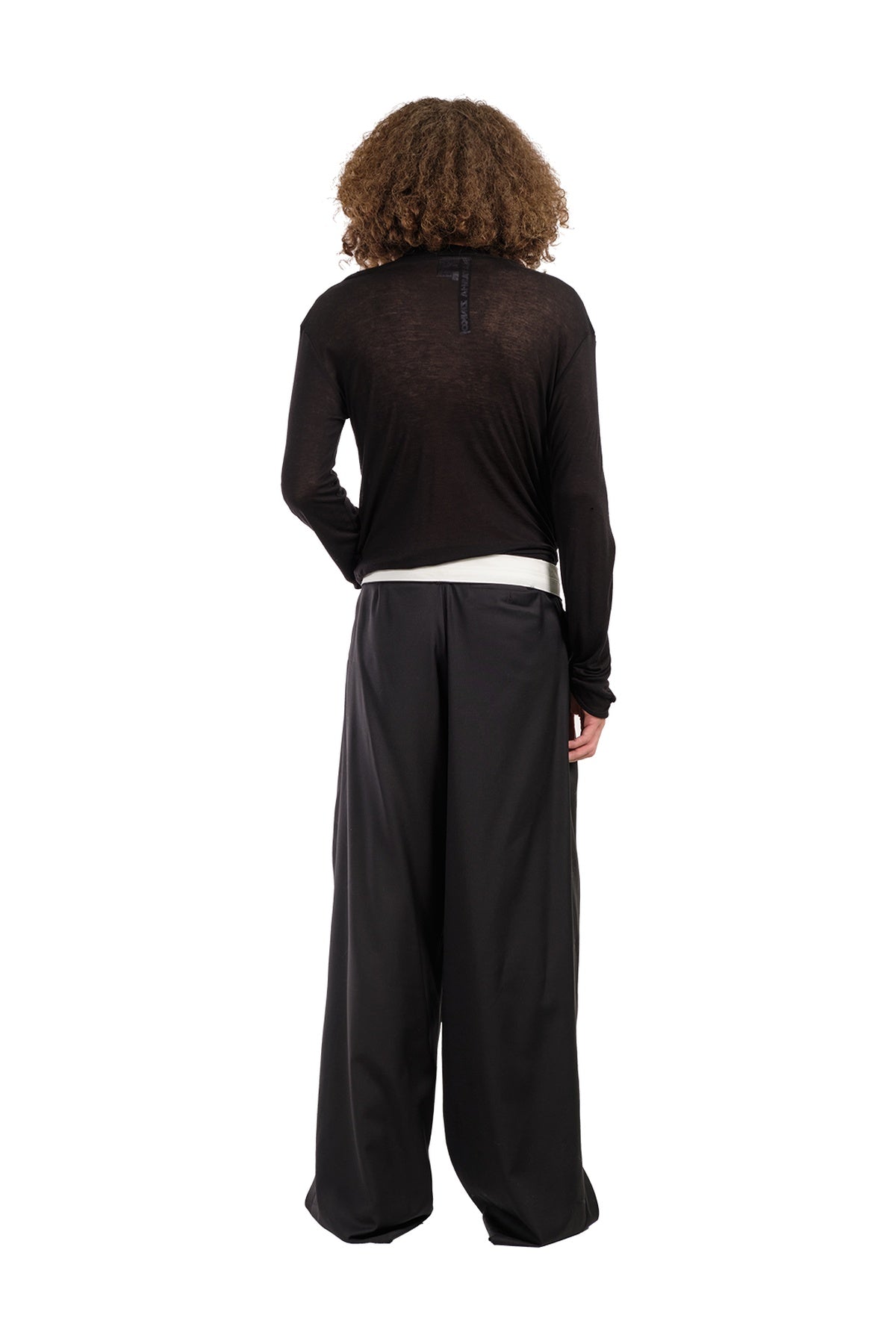 Natasha Zinko | Silicone Rolled Trousers