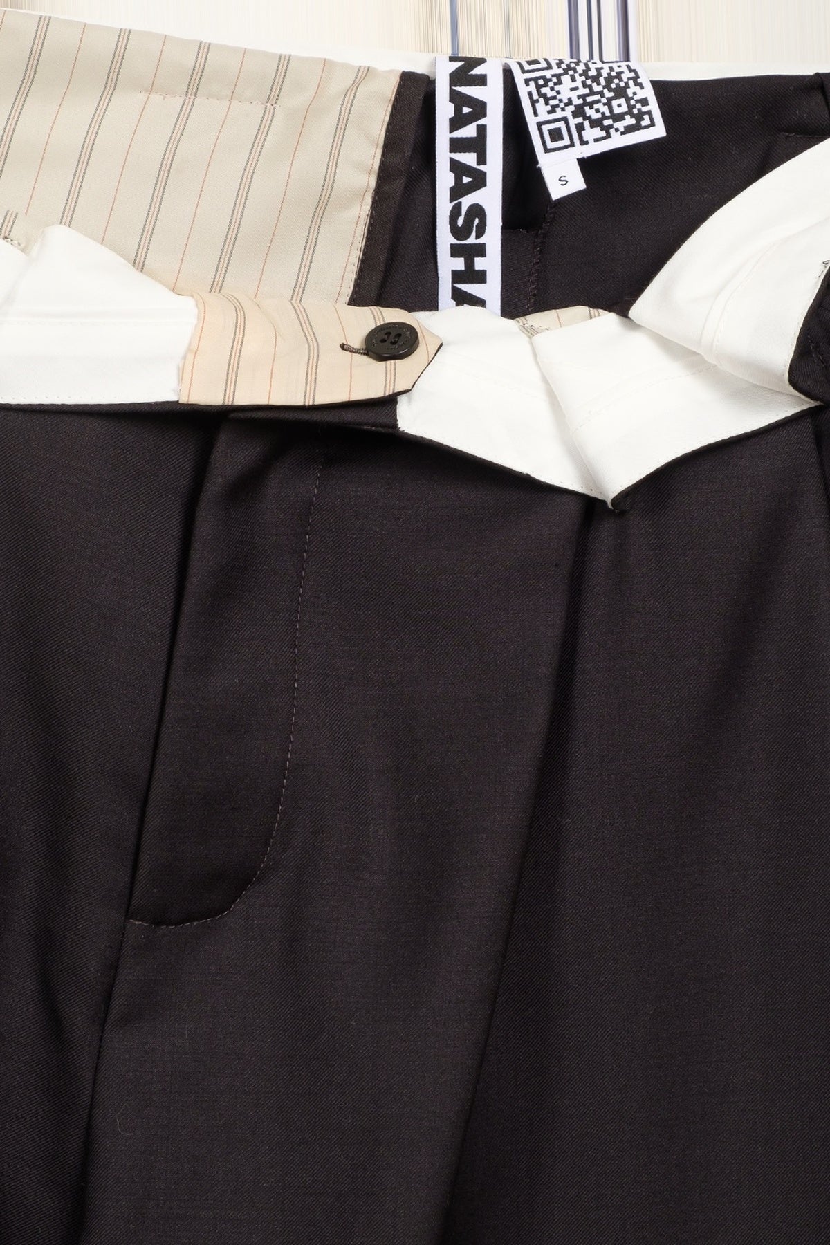 Natasha Zinko | Silicone Rolled Trousers