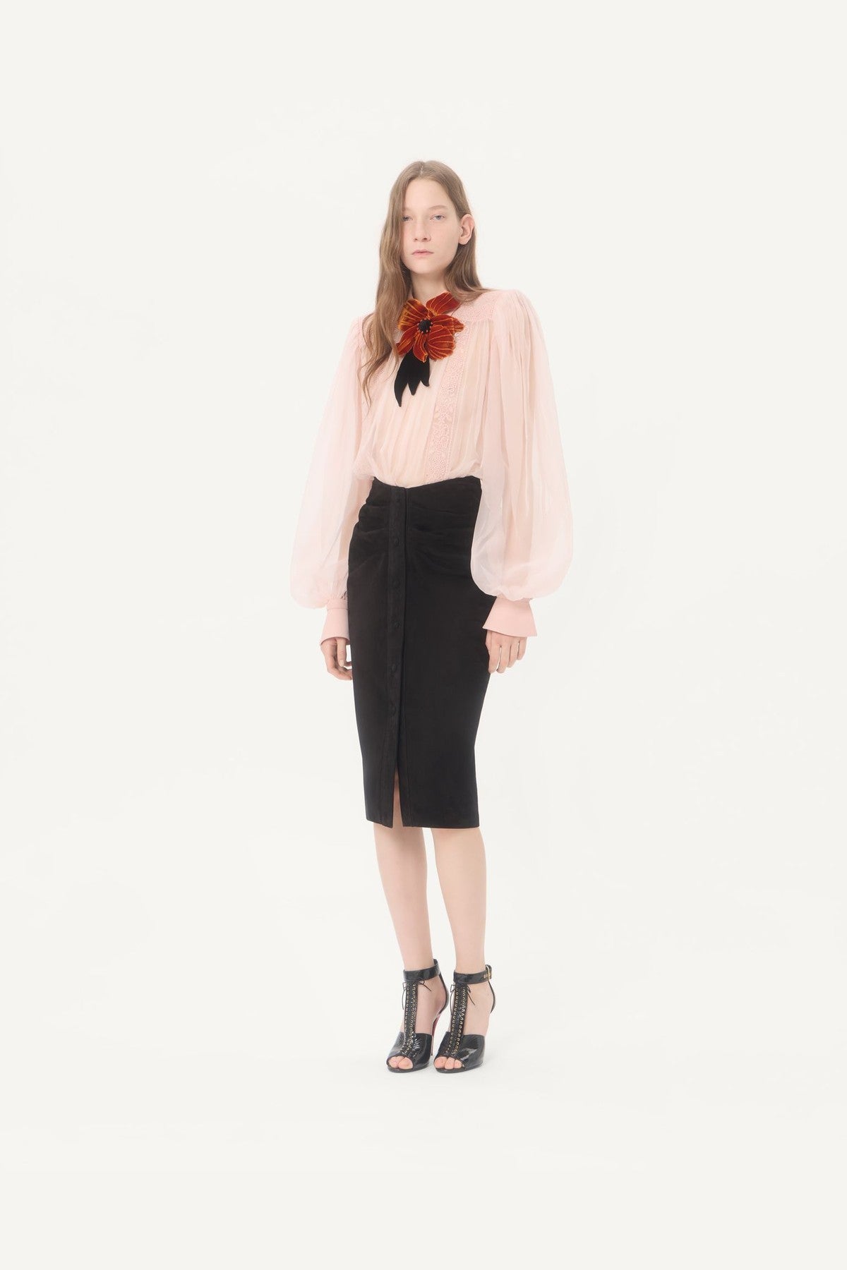 VALENTINO | EMBROIDERED BLOUSE