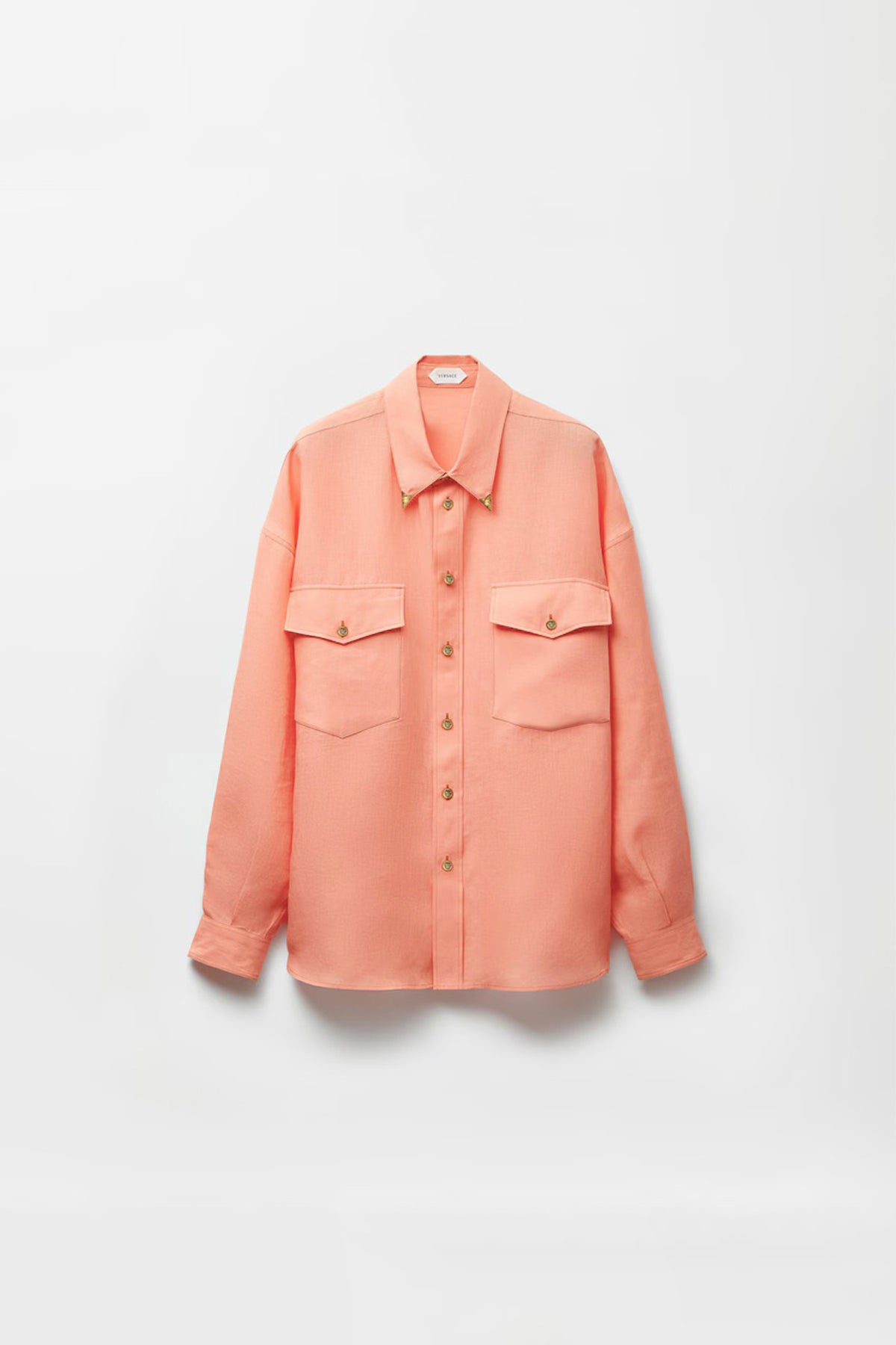 VERSACE | Linen Relaxed Shirt