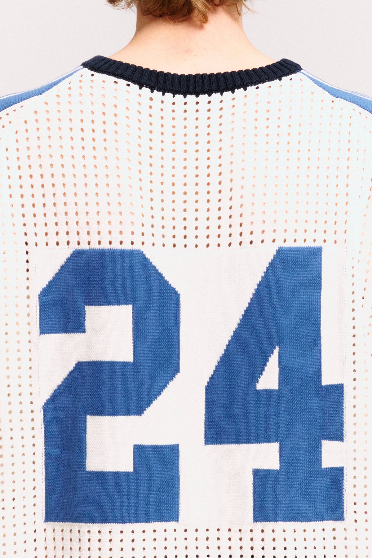NAHMIAS | 24 Cotton Knit Soccer Jersey