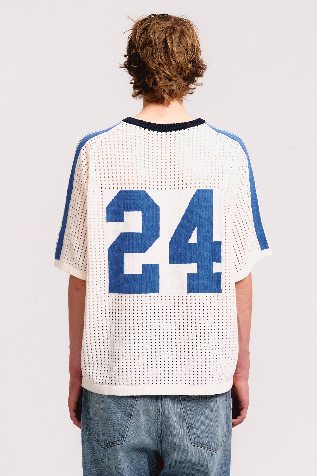 NAHMIAS | 24 Cotton Knit Soccer Jersey