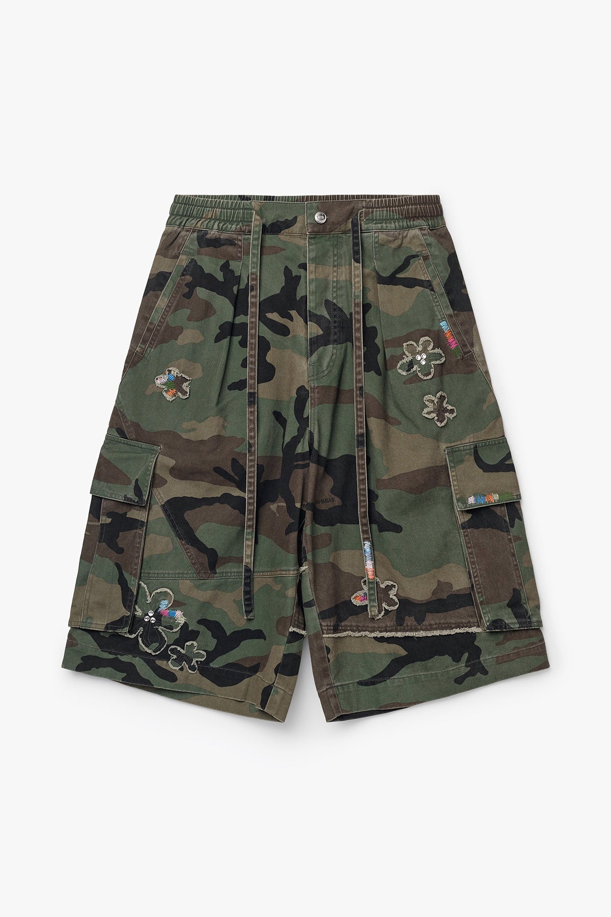 NAHMIAS | Floral Patch Crystal Camo Short