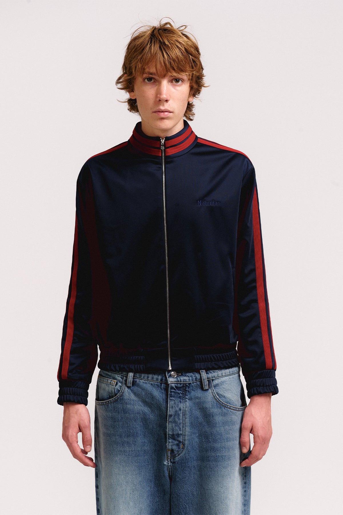 NAHMIAS | Knit Stripe Track Jacket