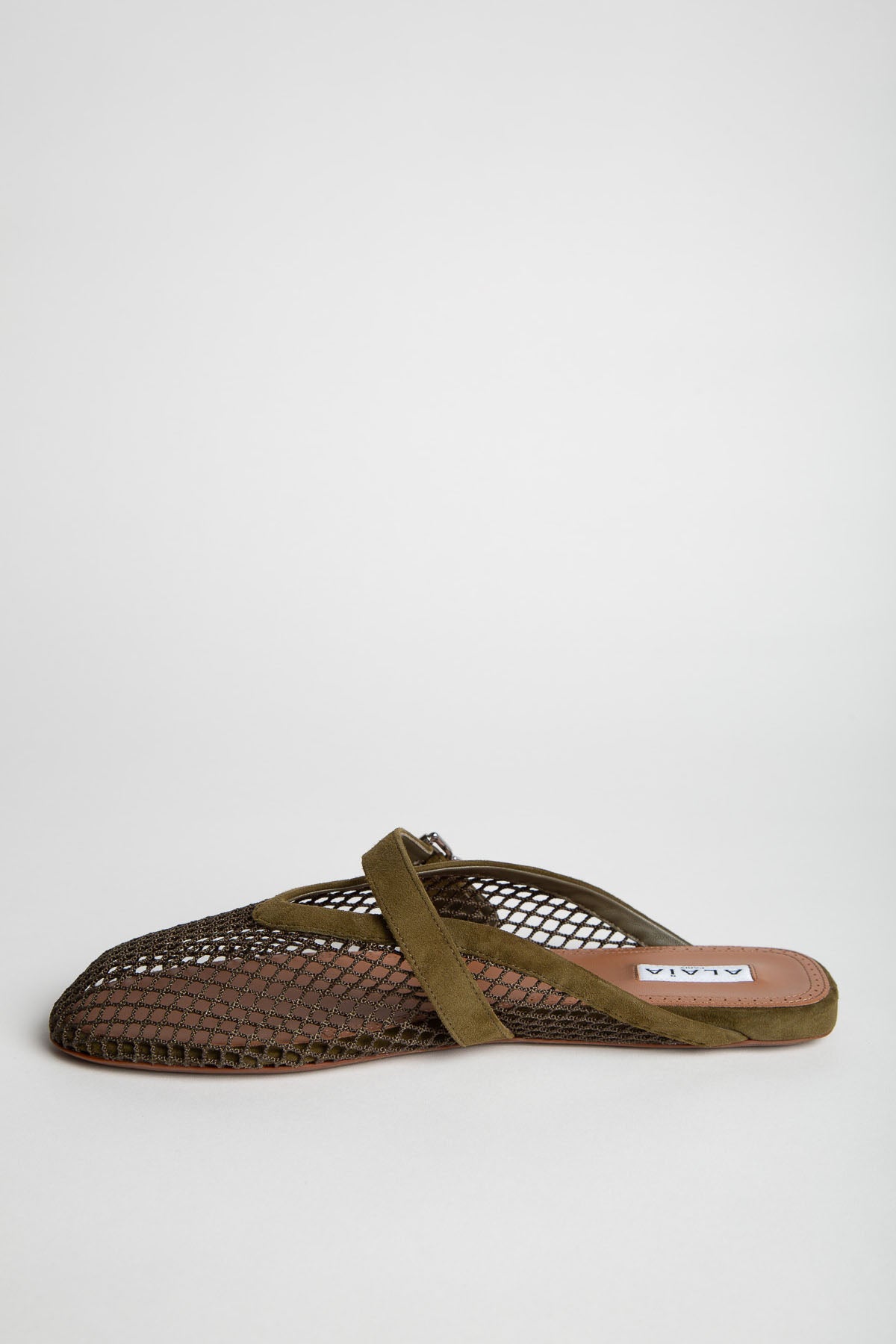 Alaïa | Fishnet Flat Mules