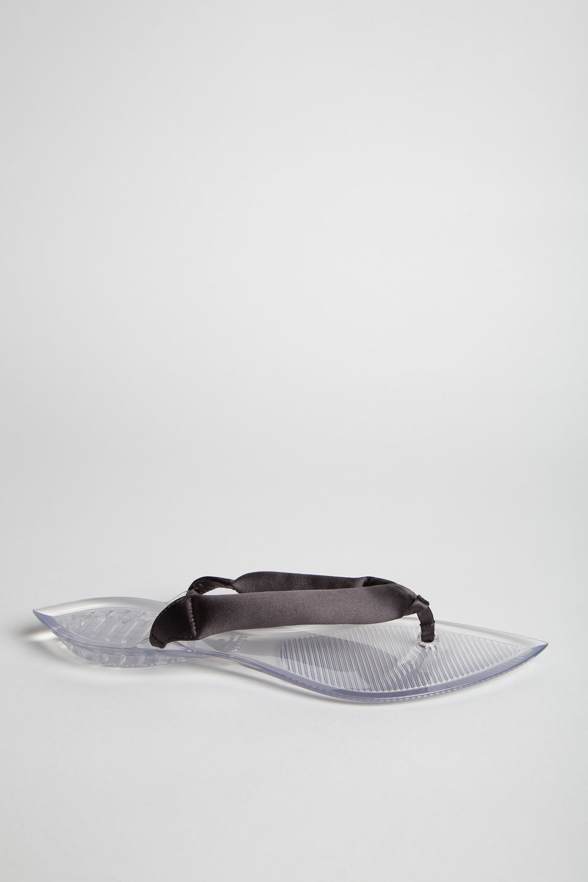 Alaïa | Invisible Thong Mules in Satin