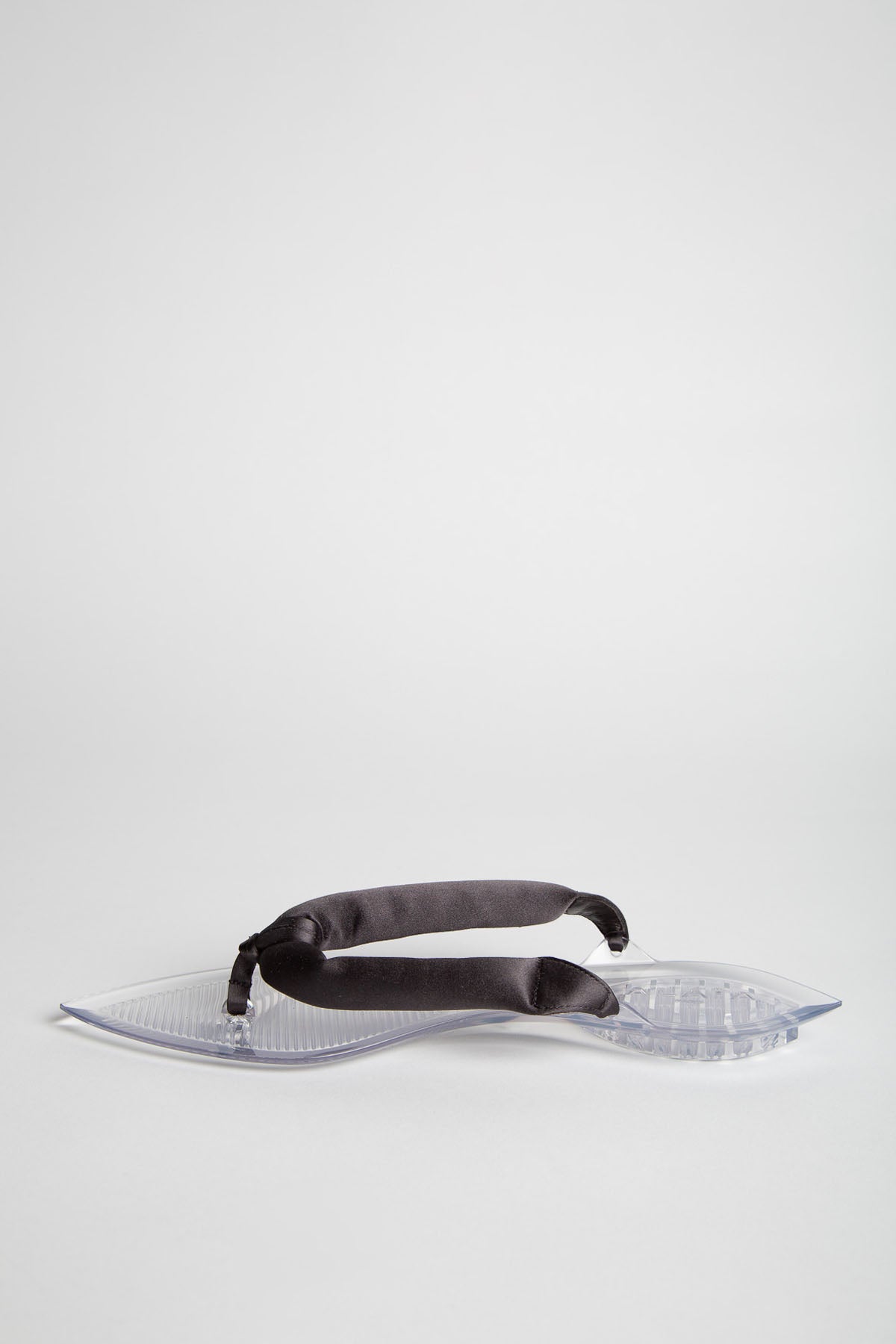 Alaïa | Invisible Thong Mules in Satin
