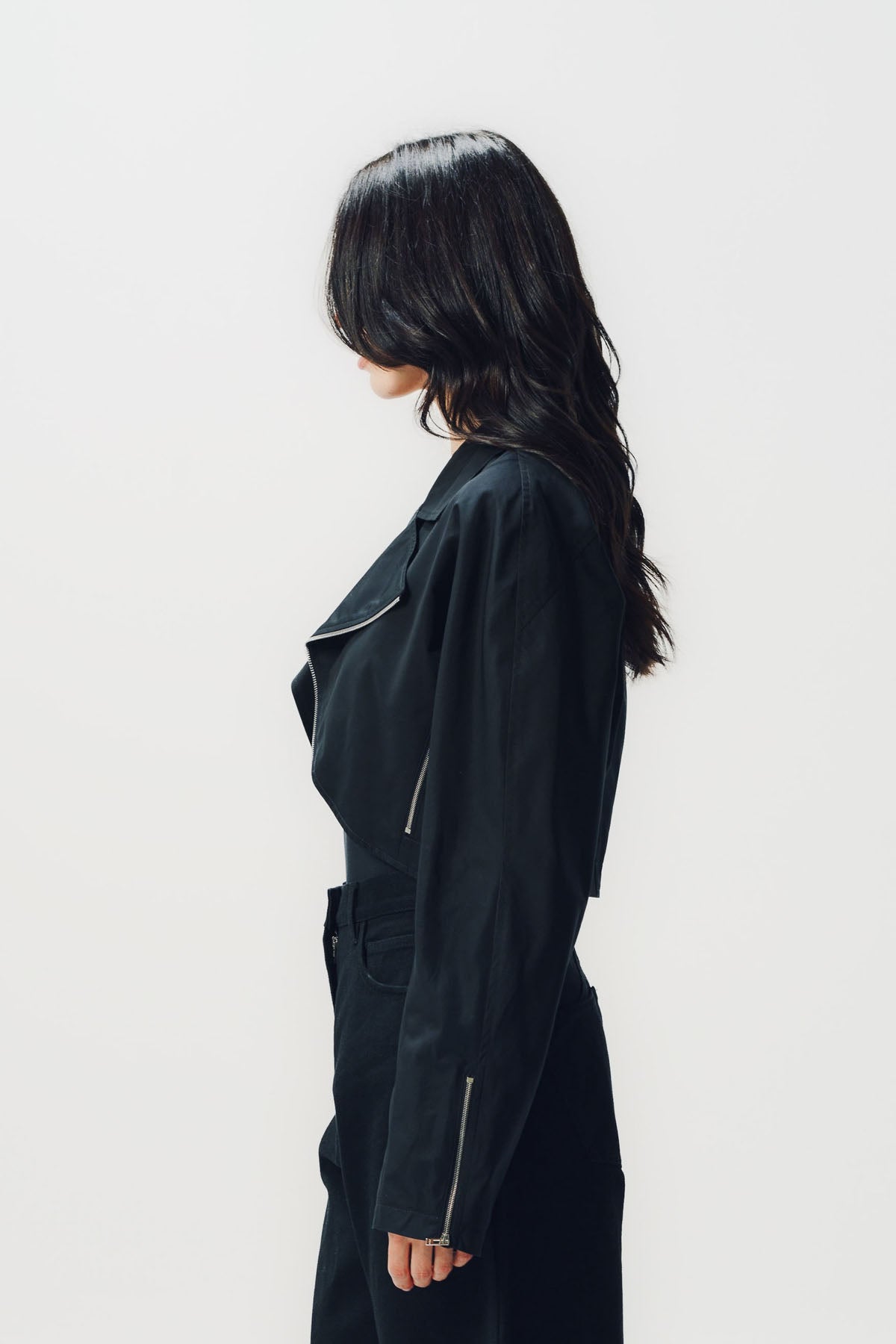 Alaïa | Poplin Biker Jacket