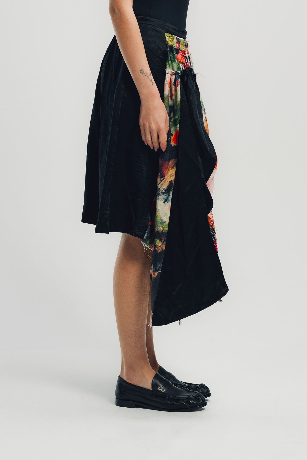 CAROLINE HU | PRINT SLASH SKIRT