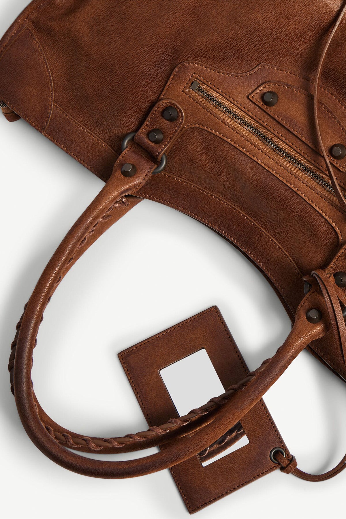 Balenciaga | Men's Le City Bag Large in Caramel