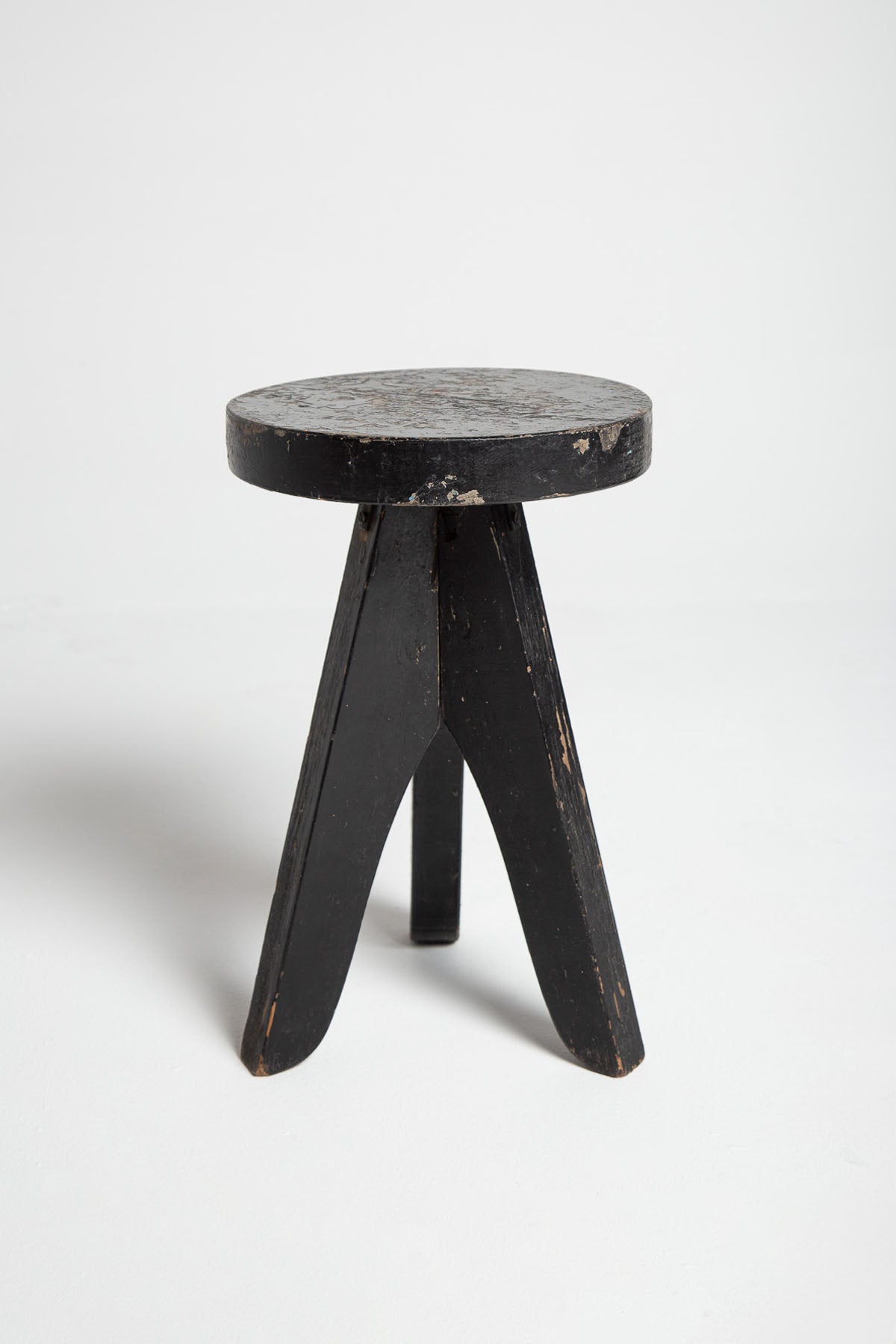 RICHARD FILIPOWSKI | 1953 PROTOTYPE WORK STOOLS, SET OF 3