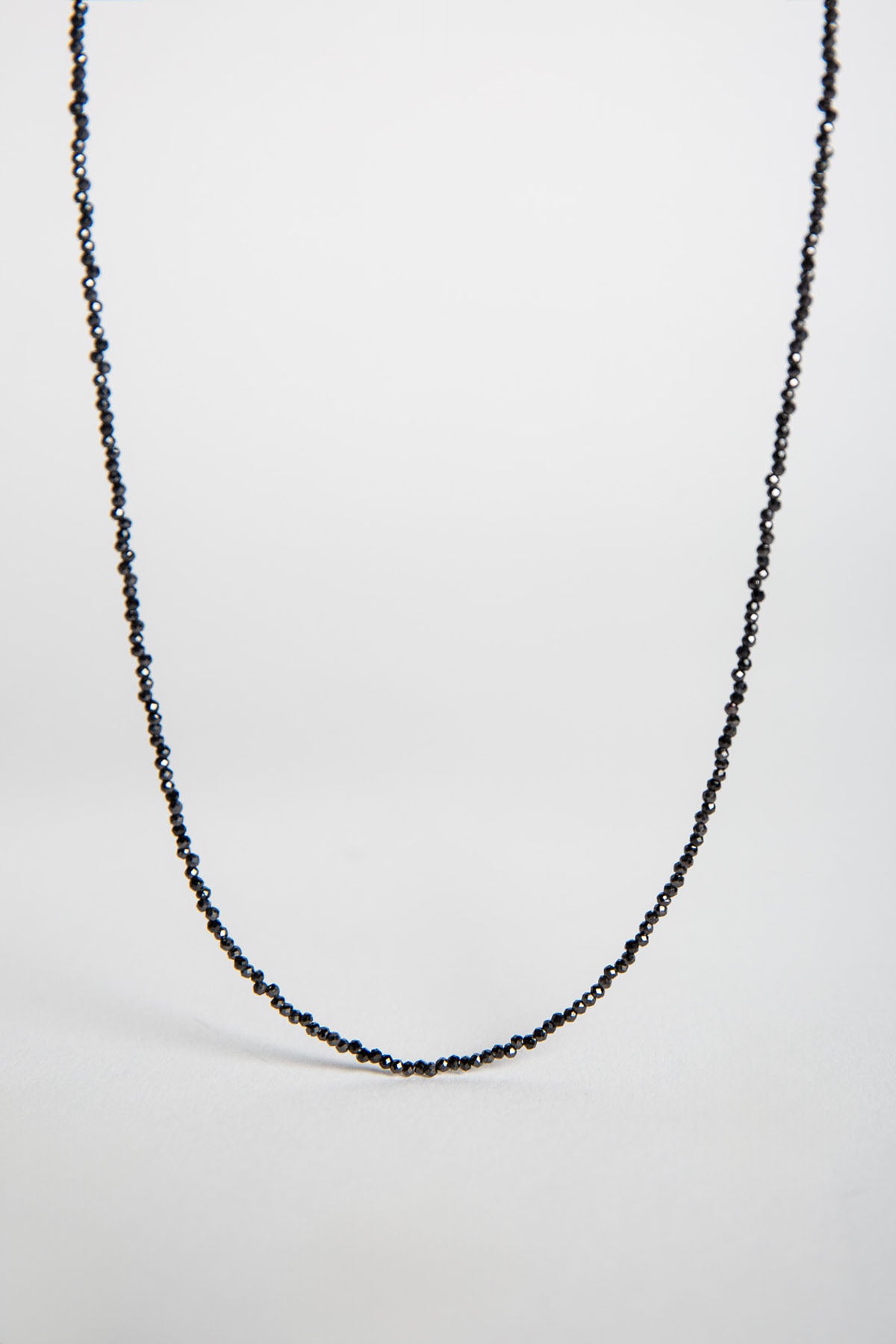 JOANNE FISKE | SMALL BLACK DIAMOND STRAND NECKLACE