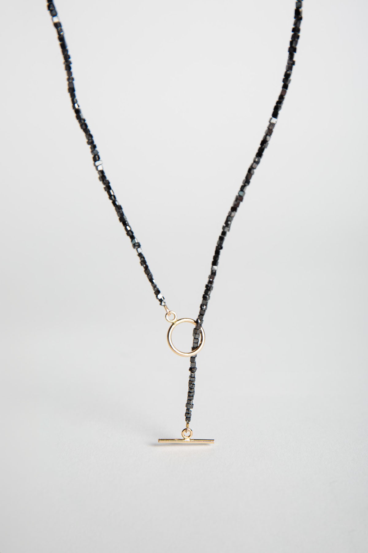 JOANNE FISKE | LARGE BLACK DIAMOND STRAND NECKLACE