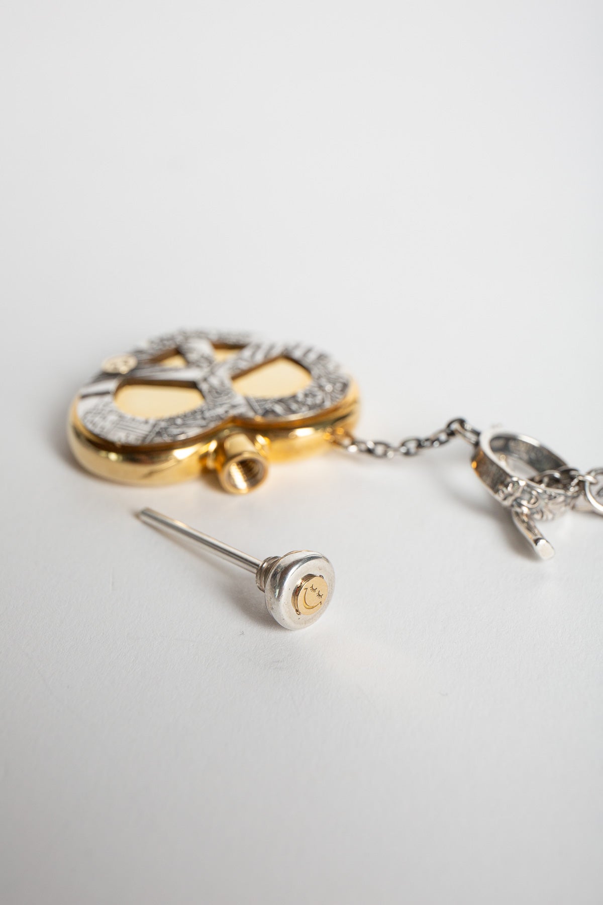 BLIND MAN TOGS | HEART PERFUME BOTTLE NECKLACE