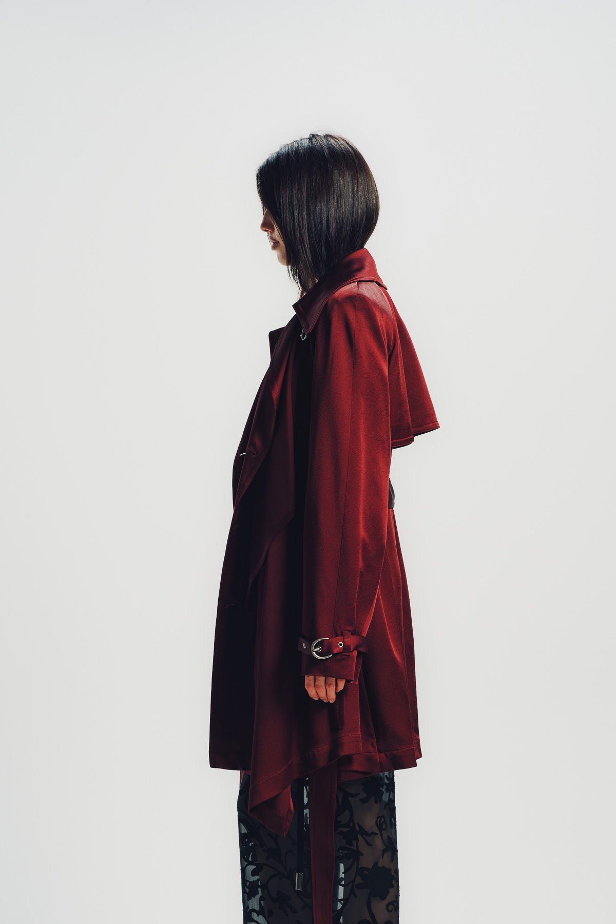 Ann Demeulemeester | Reppa Draped Trench Coat