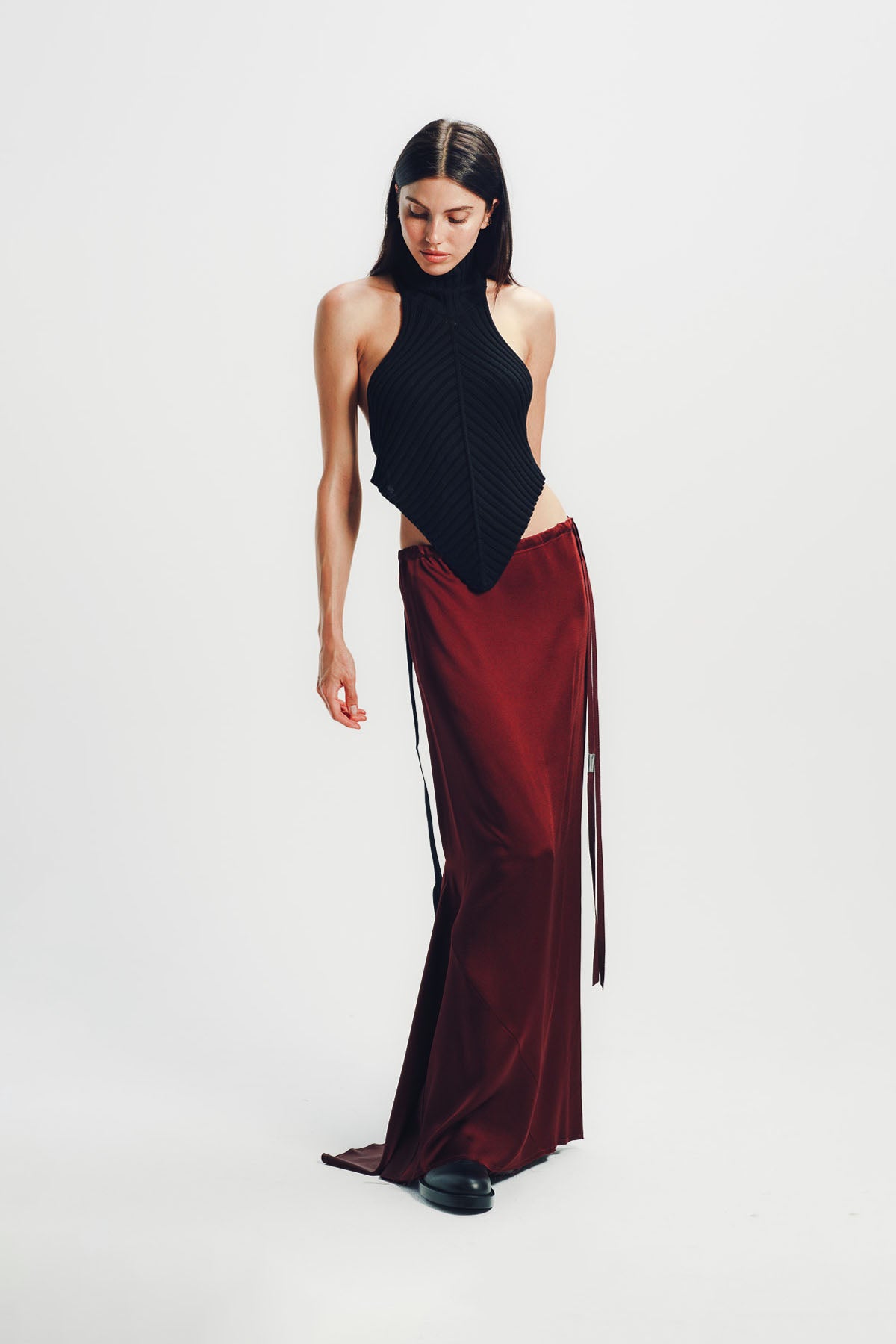 Ann Demeulemeester | Eveline Bias Skirt