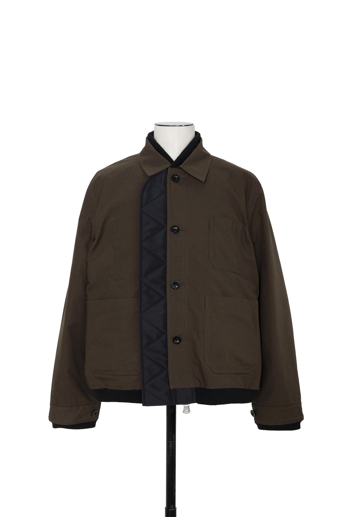 SACAI | Nylon Twill x Rip Stop Reversible Blouson