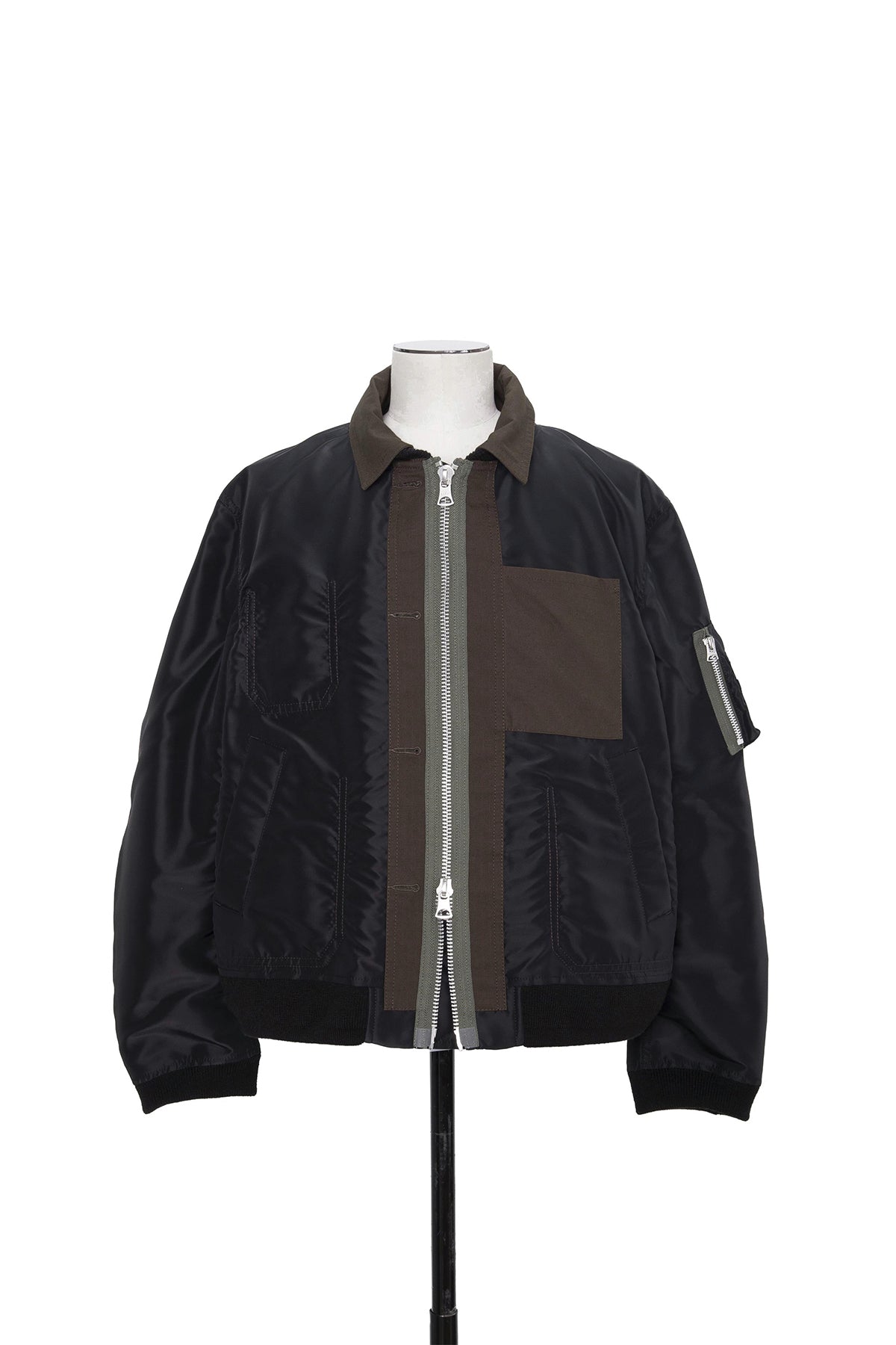 SACAI | Nylon Twill x Rip Stop Reversible Blouson