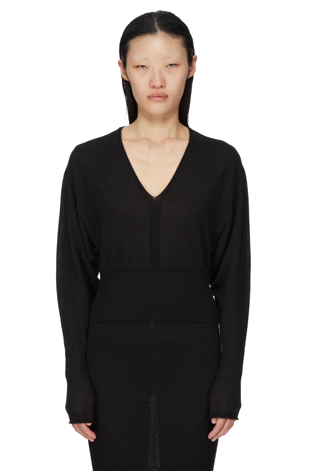 Rick Owens | V Crop Sweater
