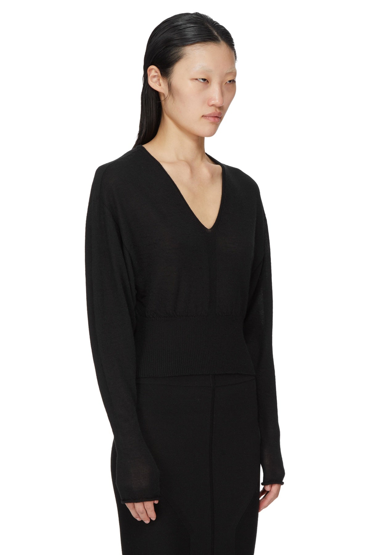 Rick Owens | V Crop Sweater