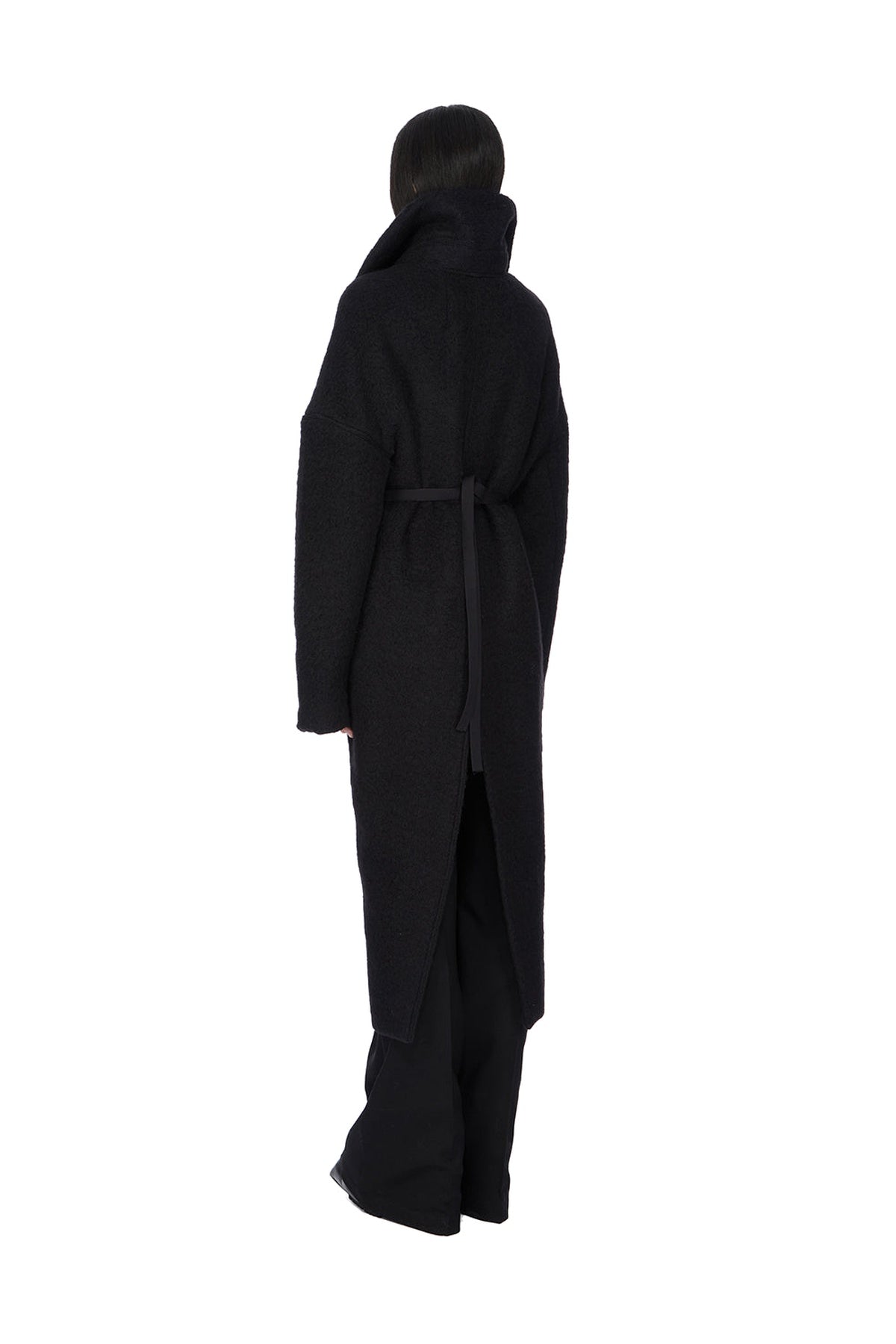 Rick Owens | Dracucollar Belted Coat