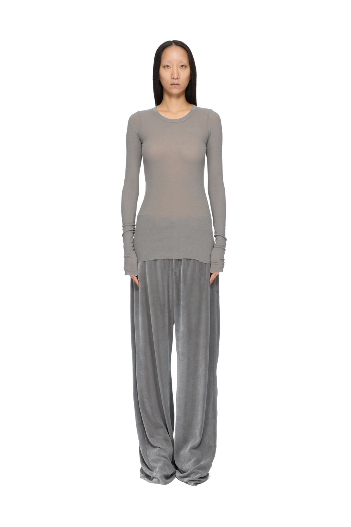Rick Owens | Rib Long Sleeve Tee