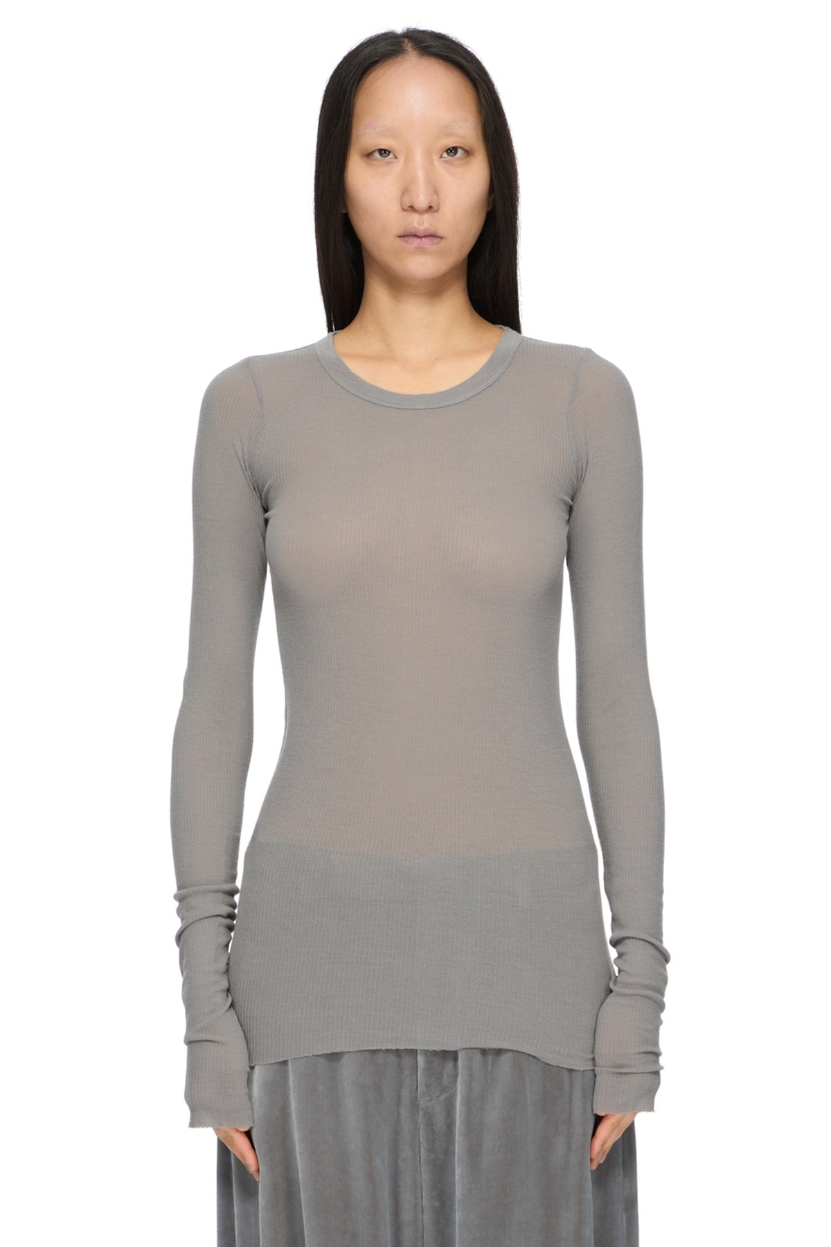 Rick Owens | Rib Long Sleeve Tee
