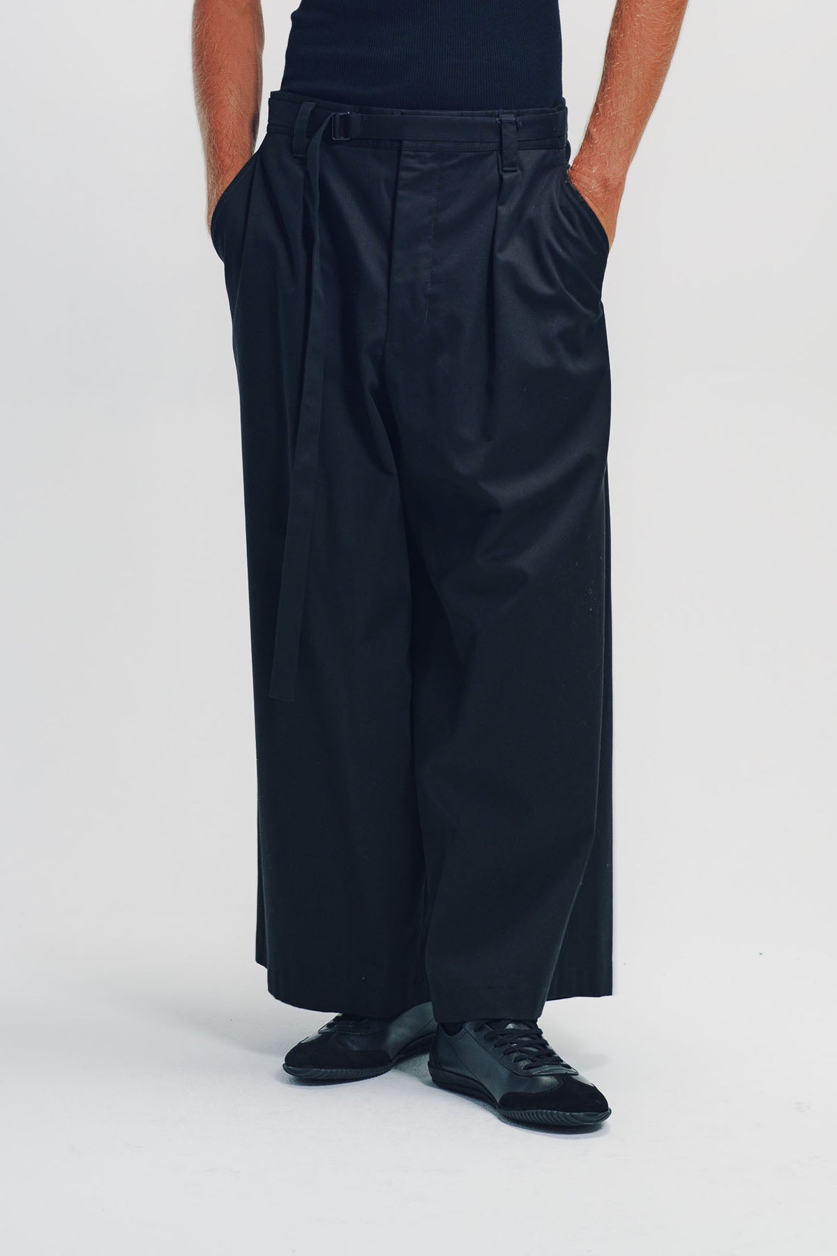 ANN DEMEULEMEESTER | Jorge Wide Belted Pant