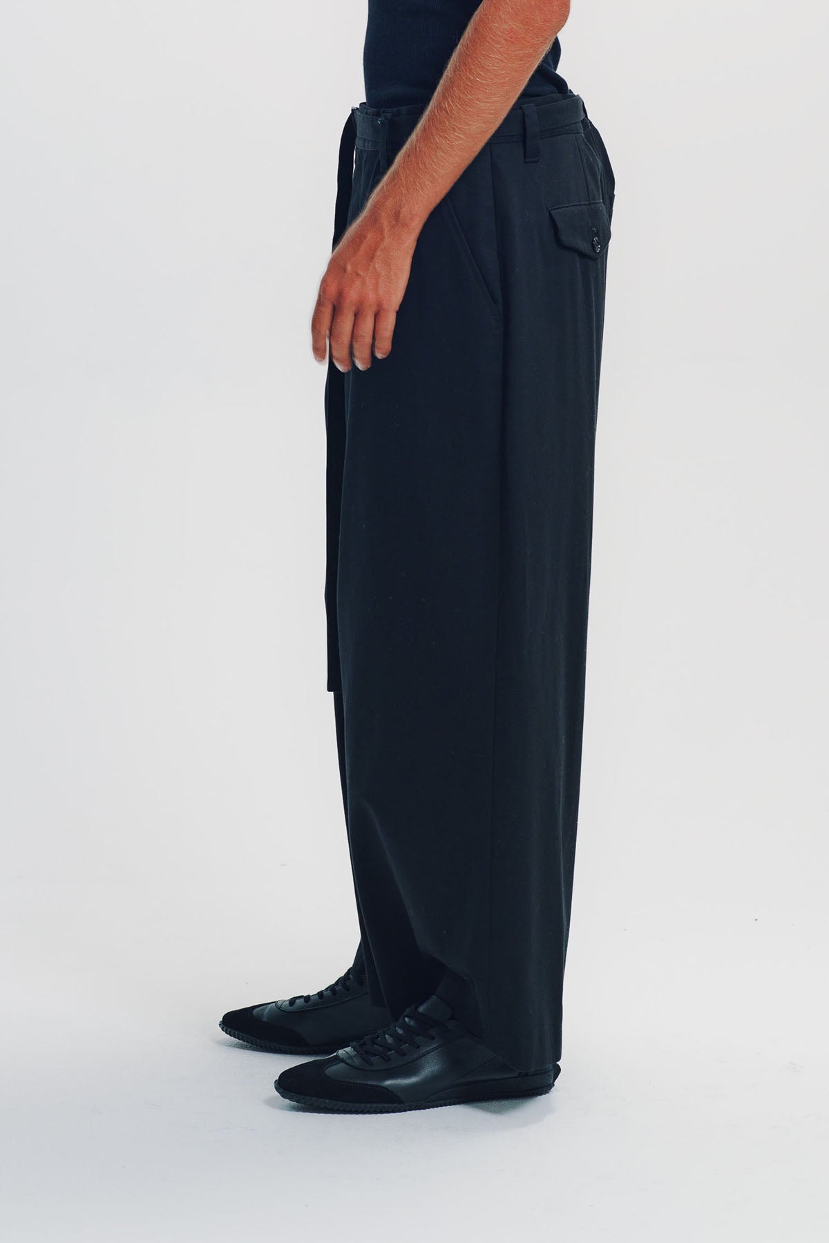 ANN DEMEULEMEESTER | Jorge Wide Belted Pant