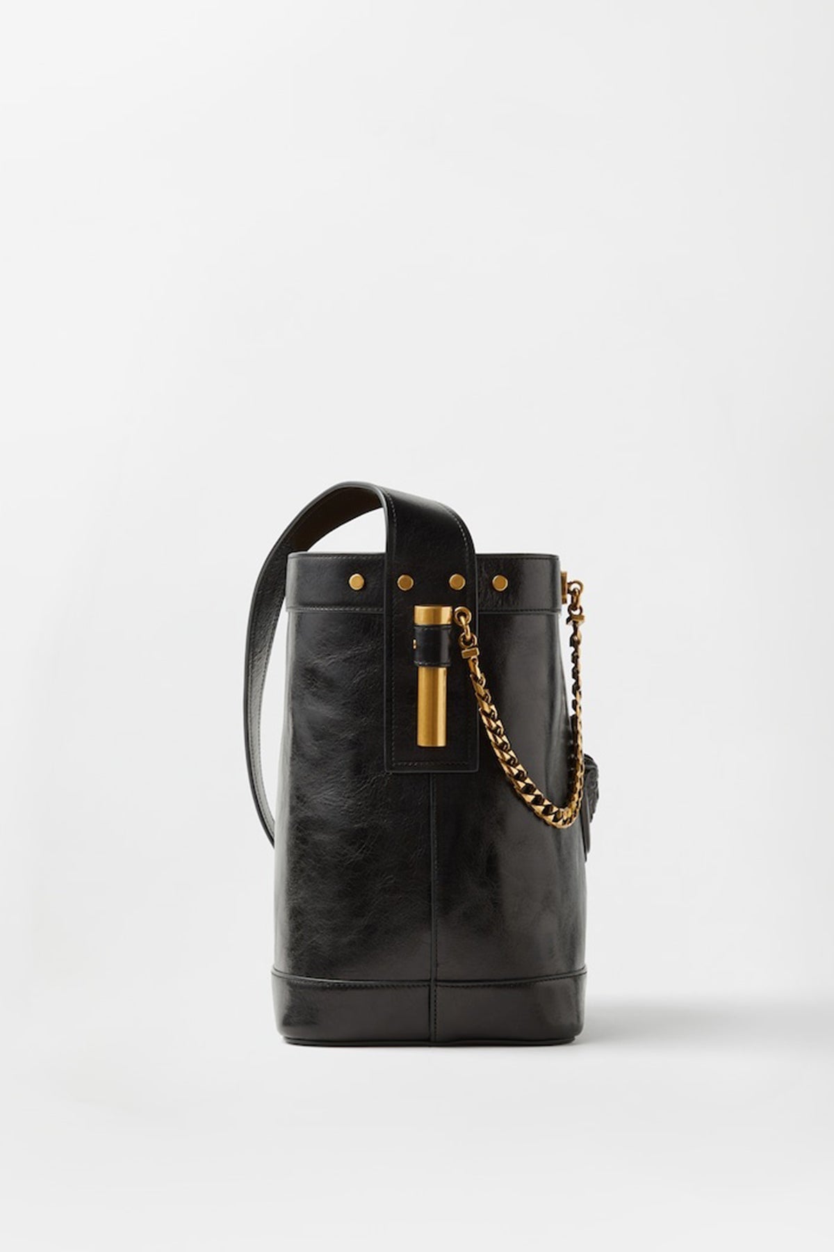 VERSACE | PIVOT SMALL BUCKET BAG