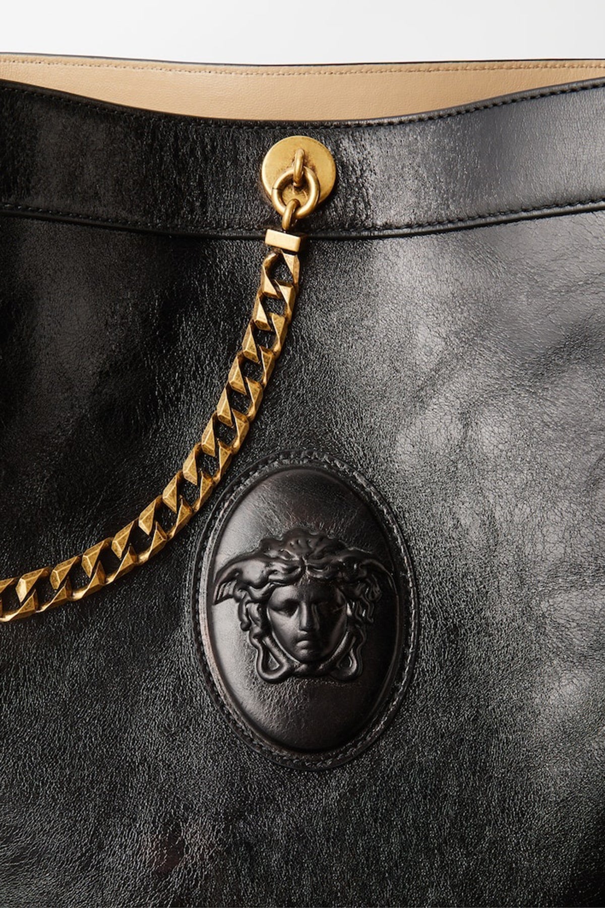 VERSACE | PIVOT SMALL BUCKET BAG