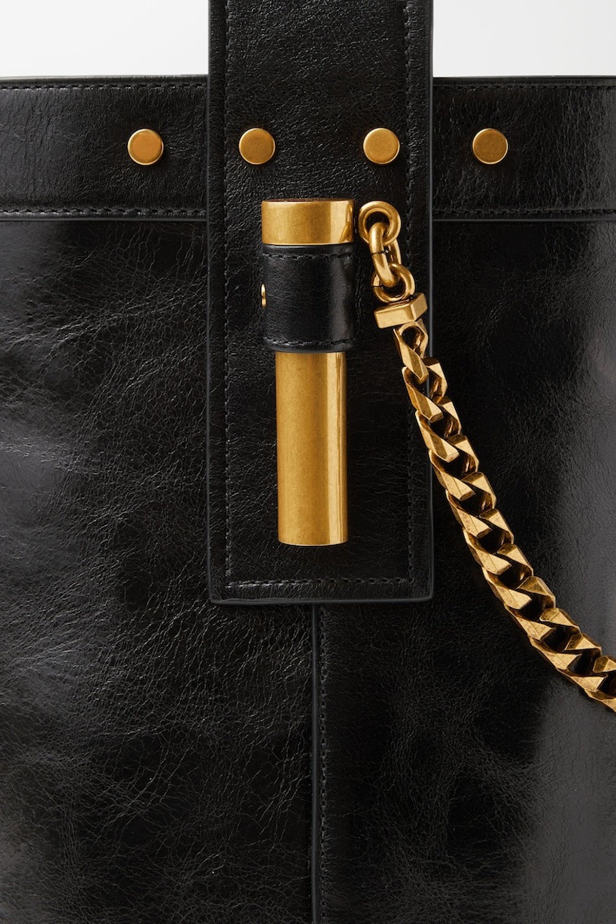 VERSACE | PIVOT SMALL BUCKET BAG