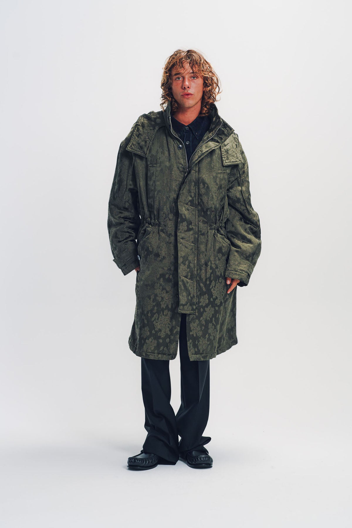 DRIES VAN NOTEN | Floral Jacquard Coat