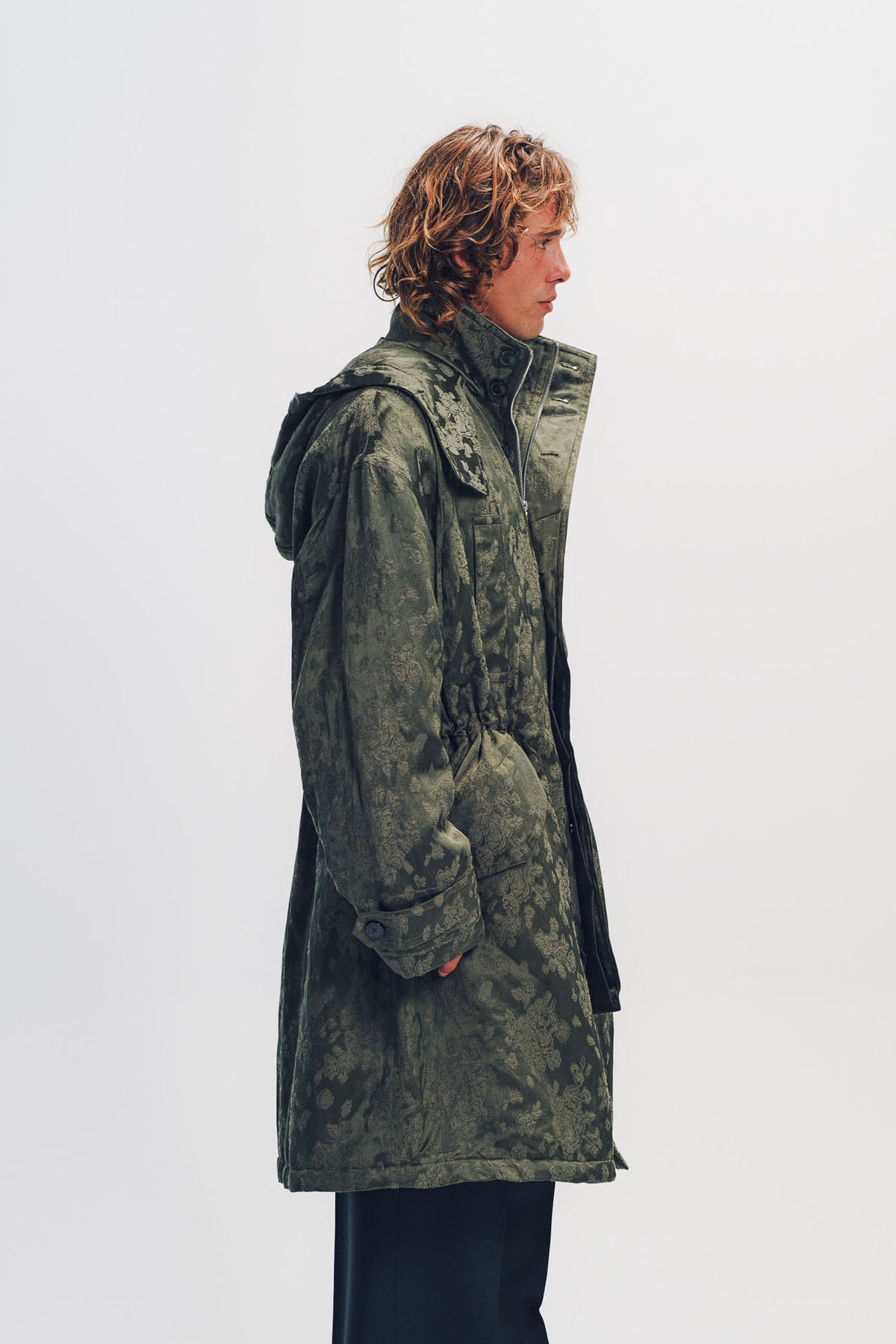DRIES VAN NOTEN | Floral Jacquard Coat