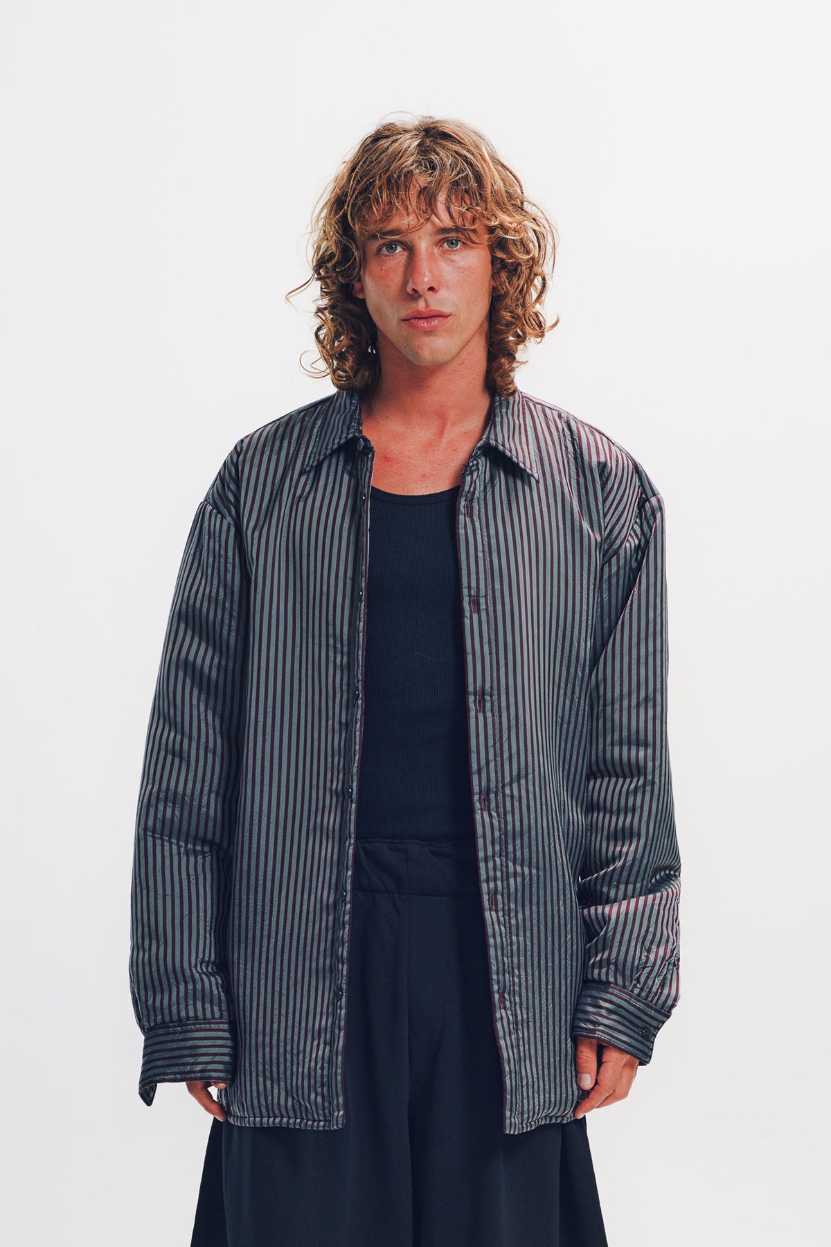 DRIES VAN NOTEN | Stripe Long-Sleeve Shirt