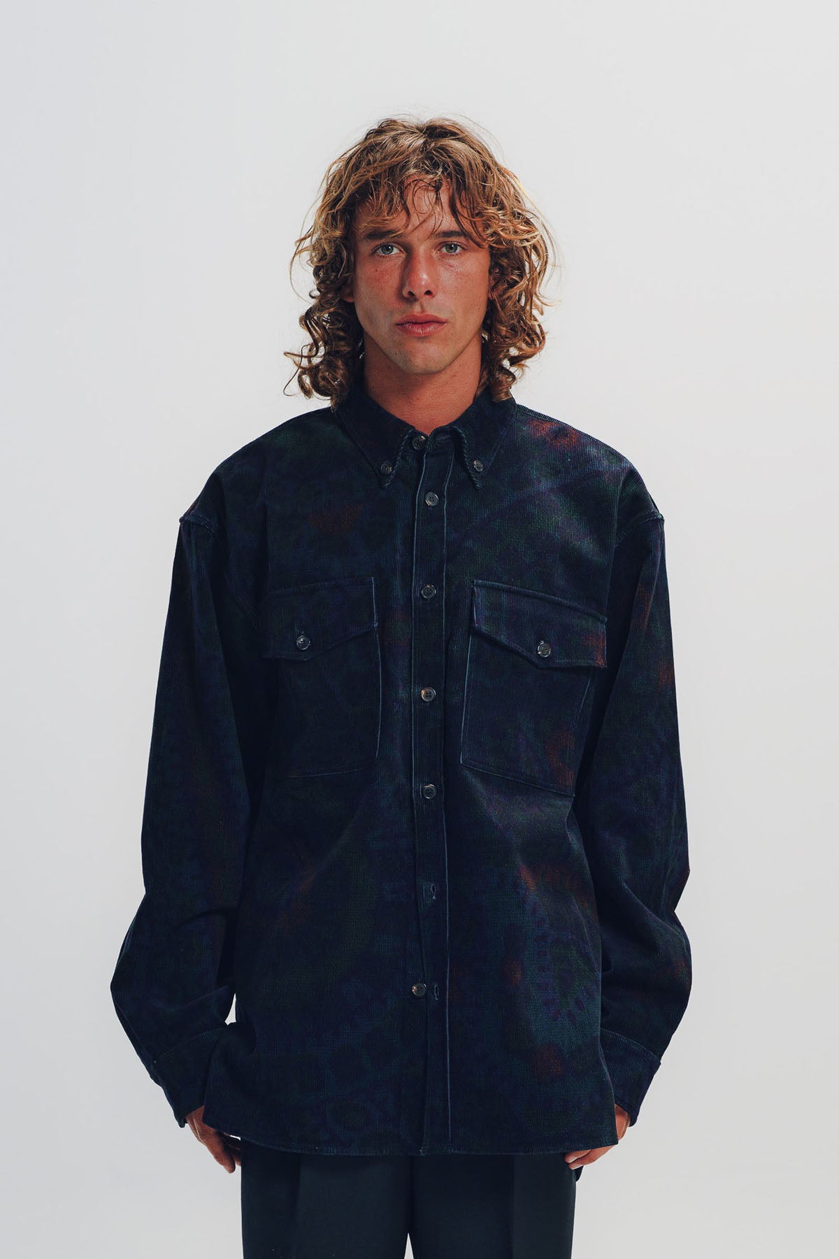 DRIES VAN NOTEN | Loose Corduroy Shirt