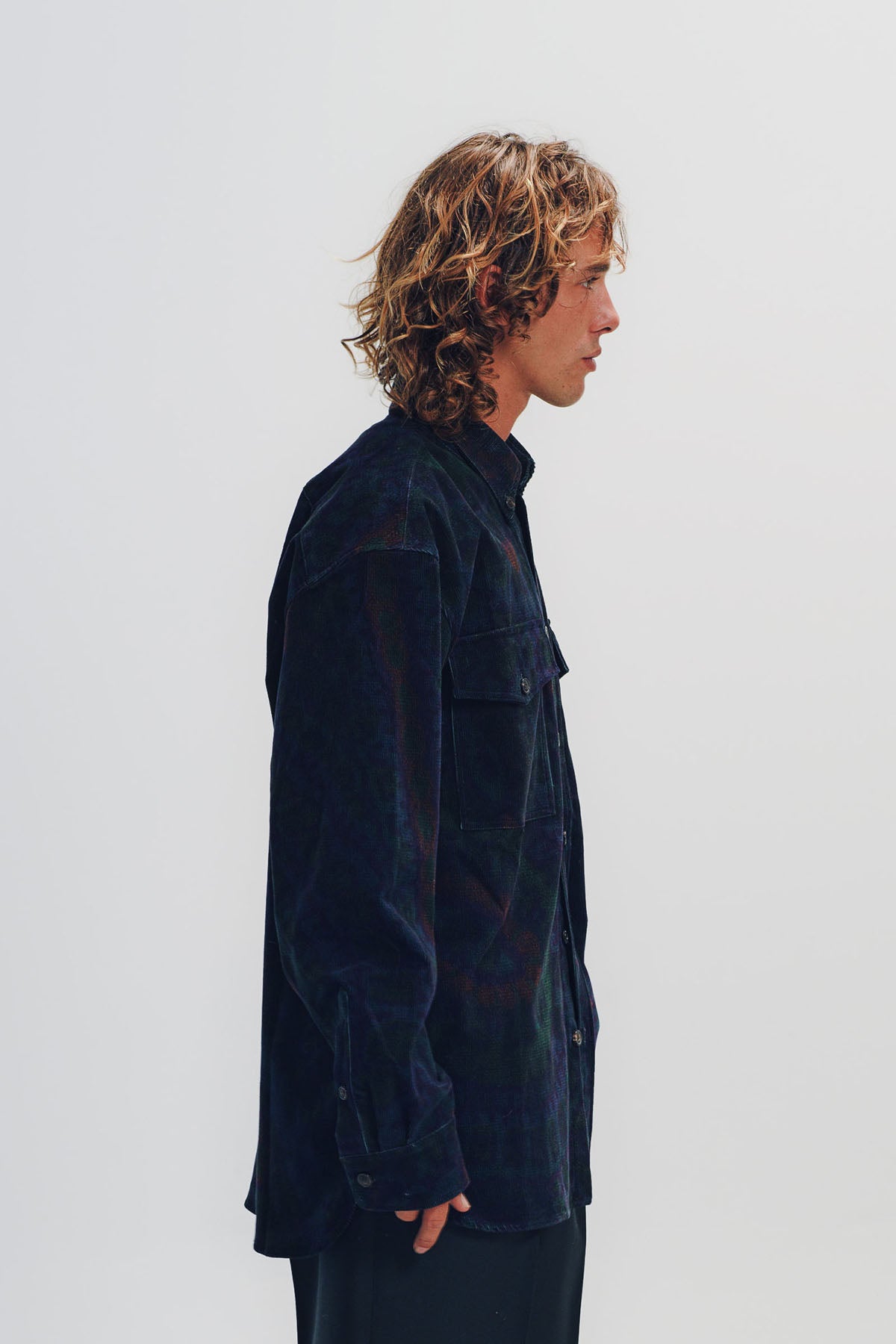 DRIES VAN NOTEN | Loose Corduroy Shirt