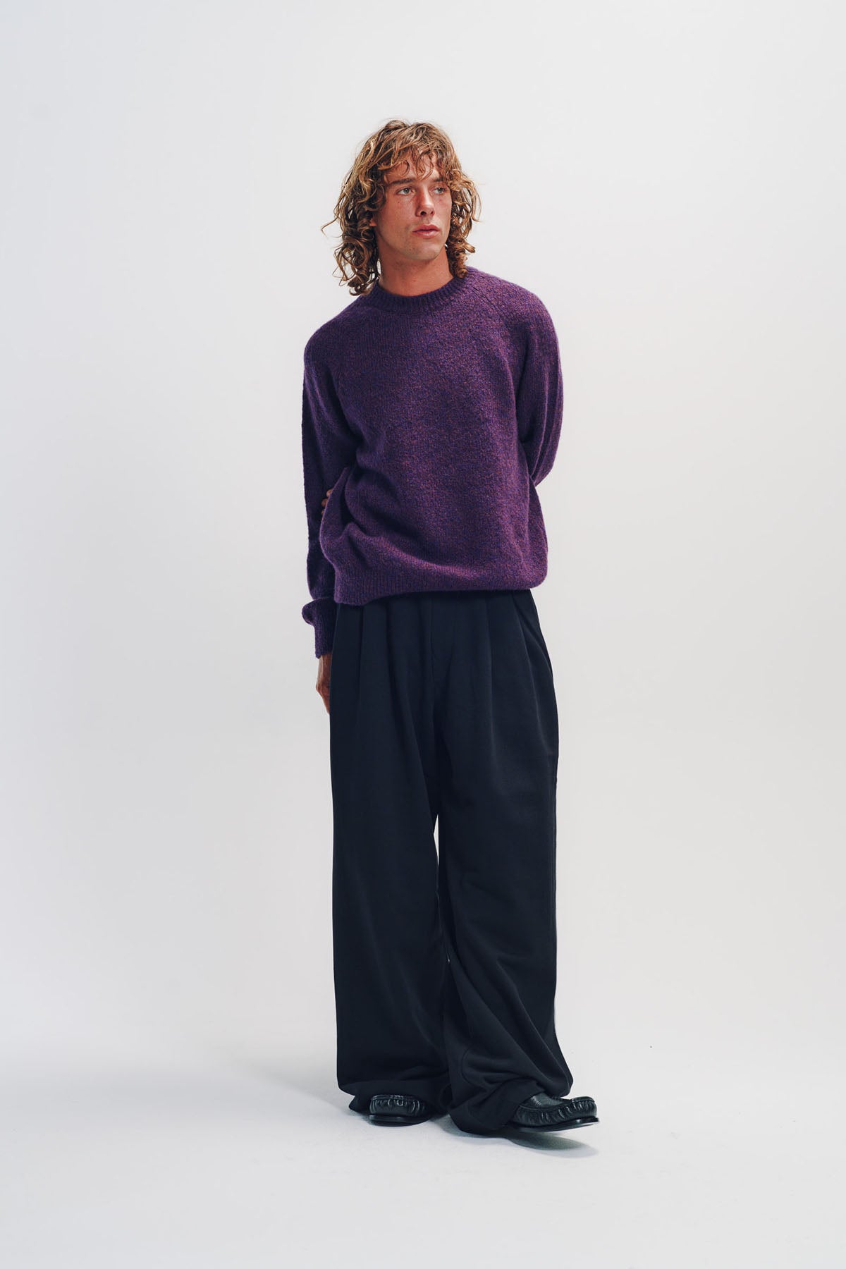 DRIES VAN NOTEN | Pleated Cotton Sweatpants