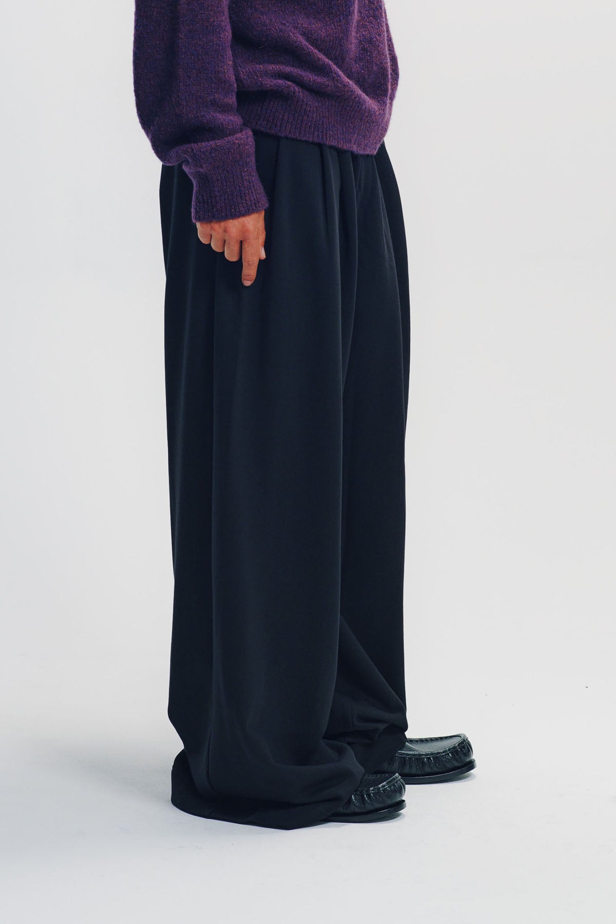 DRIES VAN NOTEN | Pleated Cotton Sweatpants