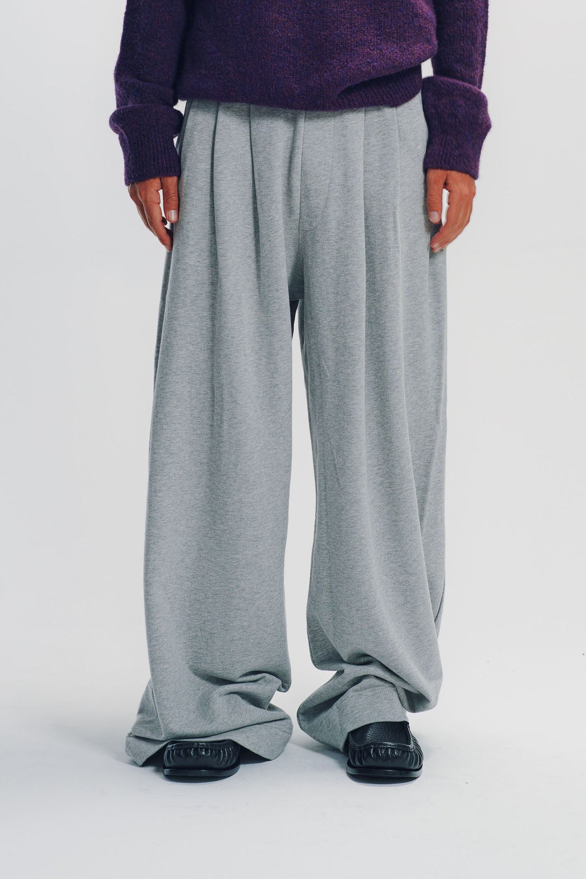 DRIES VAN NOTEN | Pleated Cotton Sweatpants