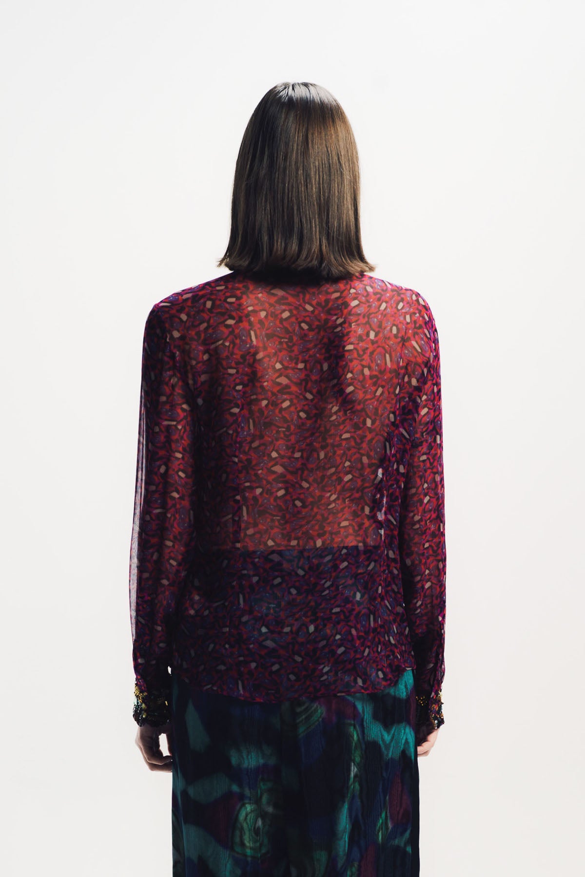 Dries Van Noten | Embroidered Long Sleeve Shirt