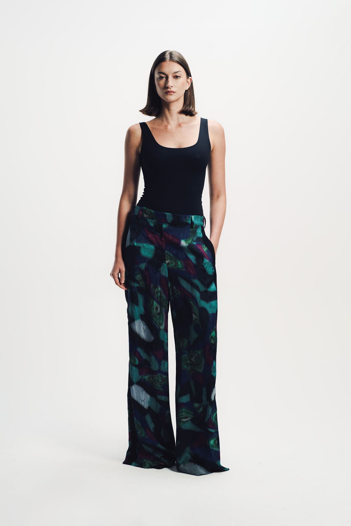 Dries Van Noten | Marbled Pants