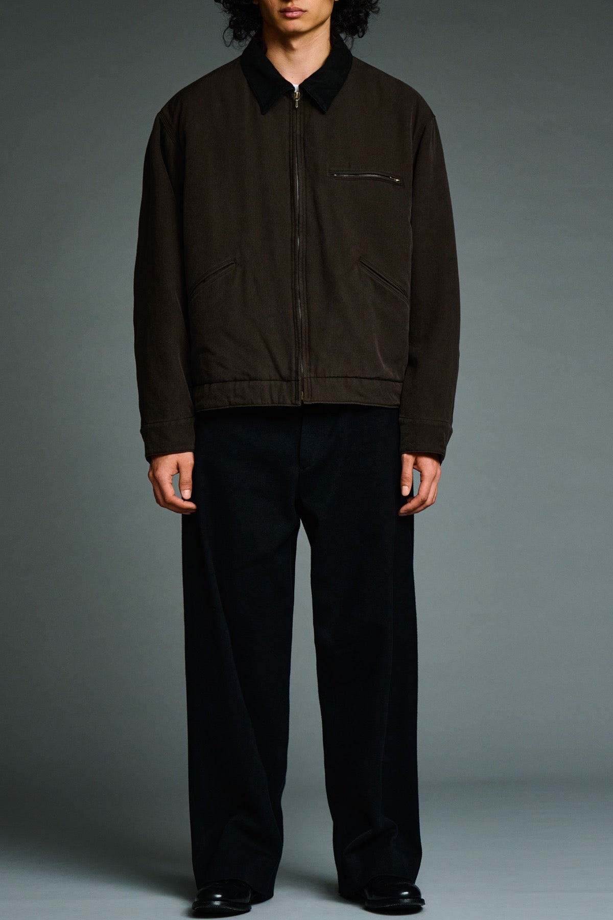 A.presse | Vintage Silk Cotton Detroit Jacket