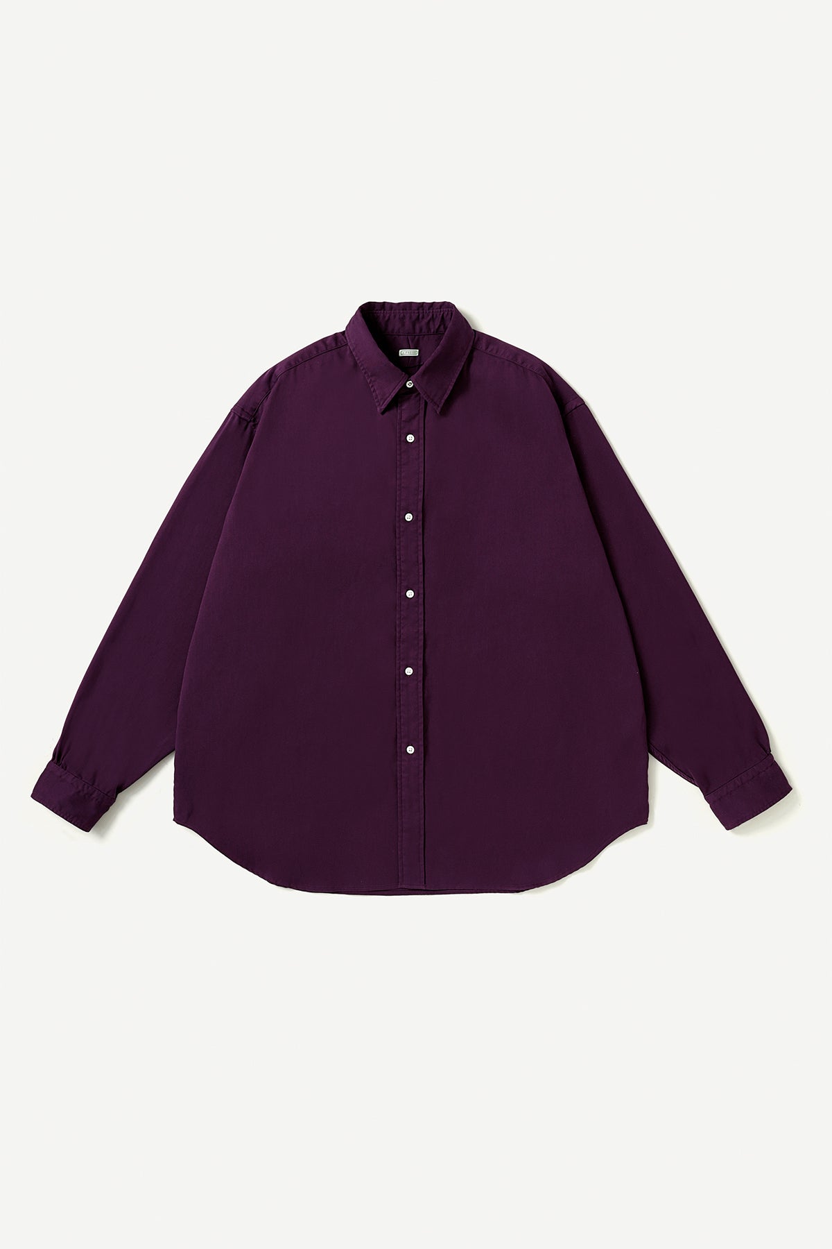 A.presse | Double Weave Twill Regular Collar Shirt