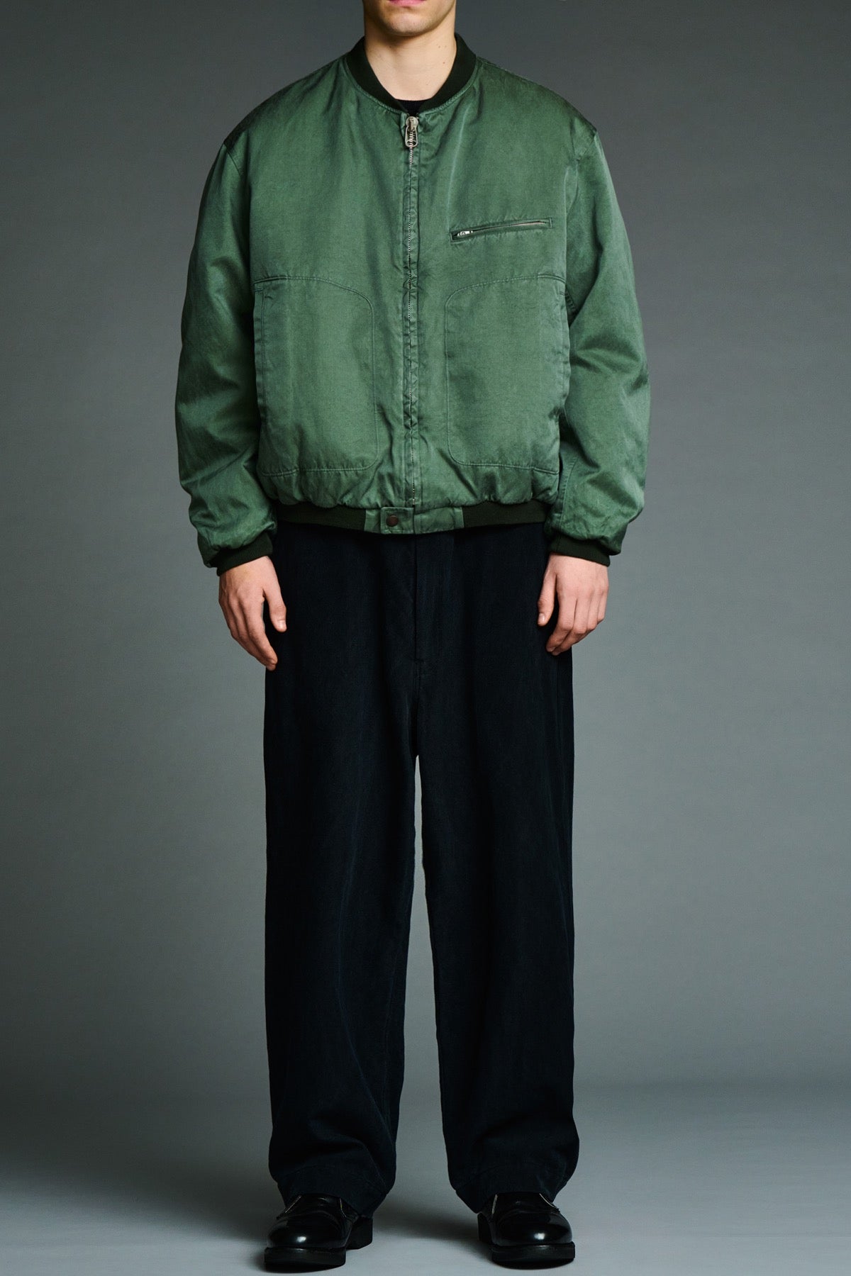 A.presse | Vintage Silk Air Force Jacket