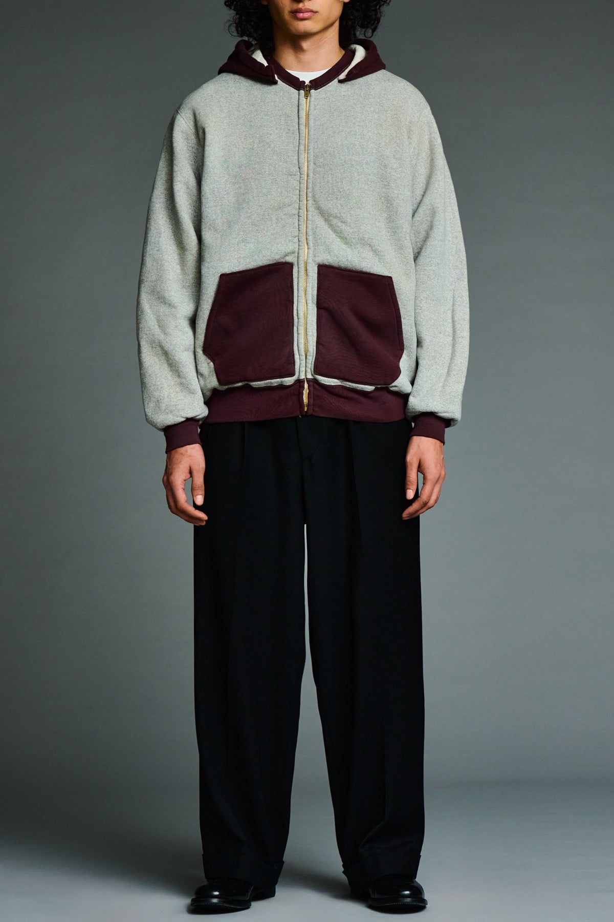 A.presse | Vintage Attached Hood ZIP Parka