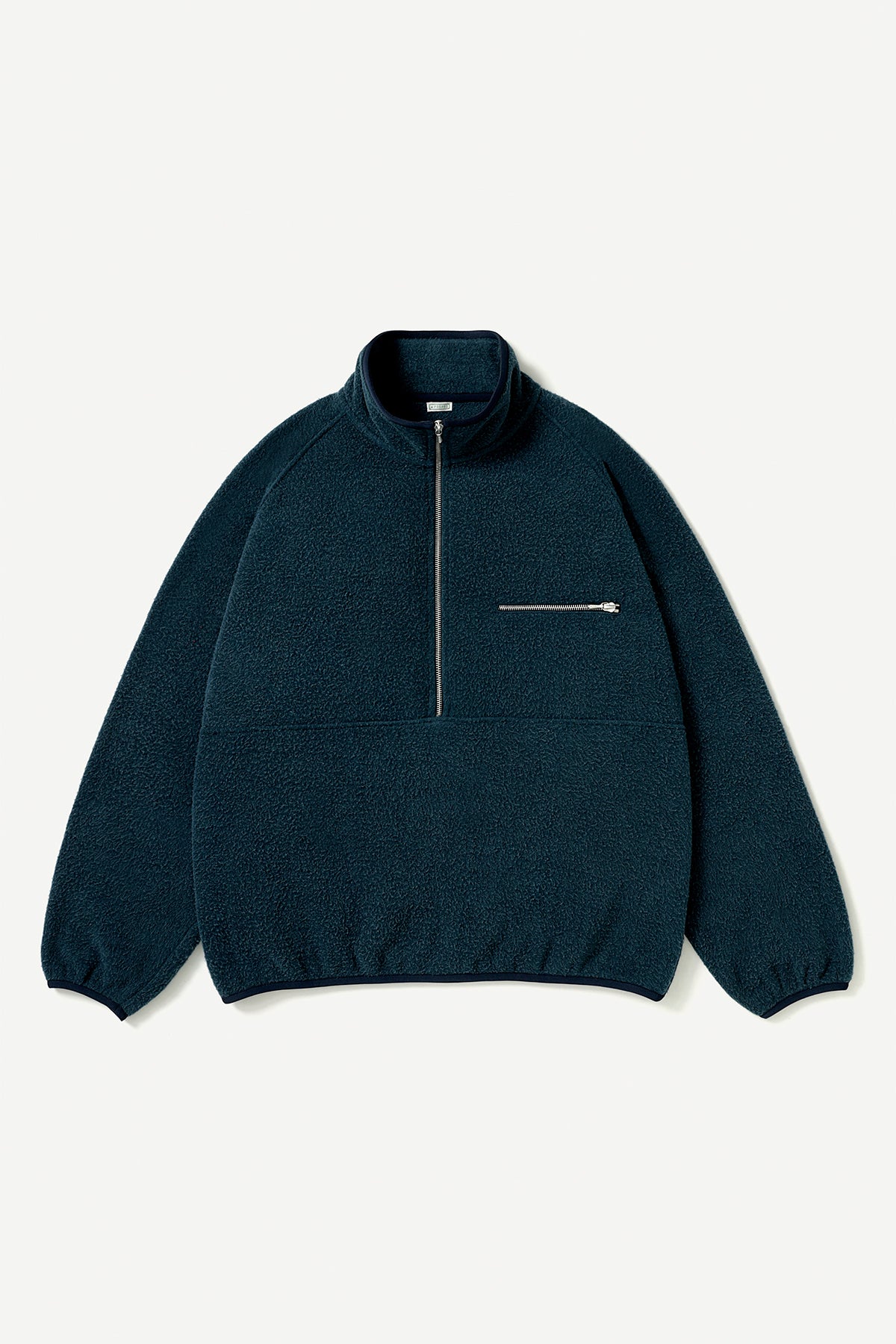 A.presse | Vintage Silk Fleece Half ZIP Jacket
